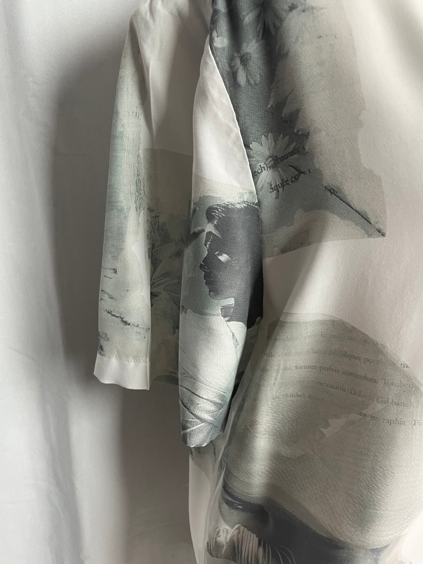 Blouse à col carré, Vintage, taille L