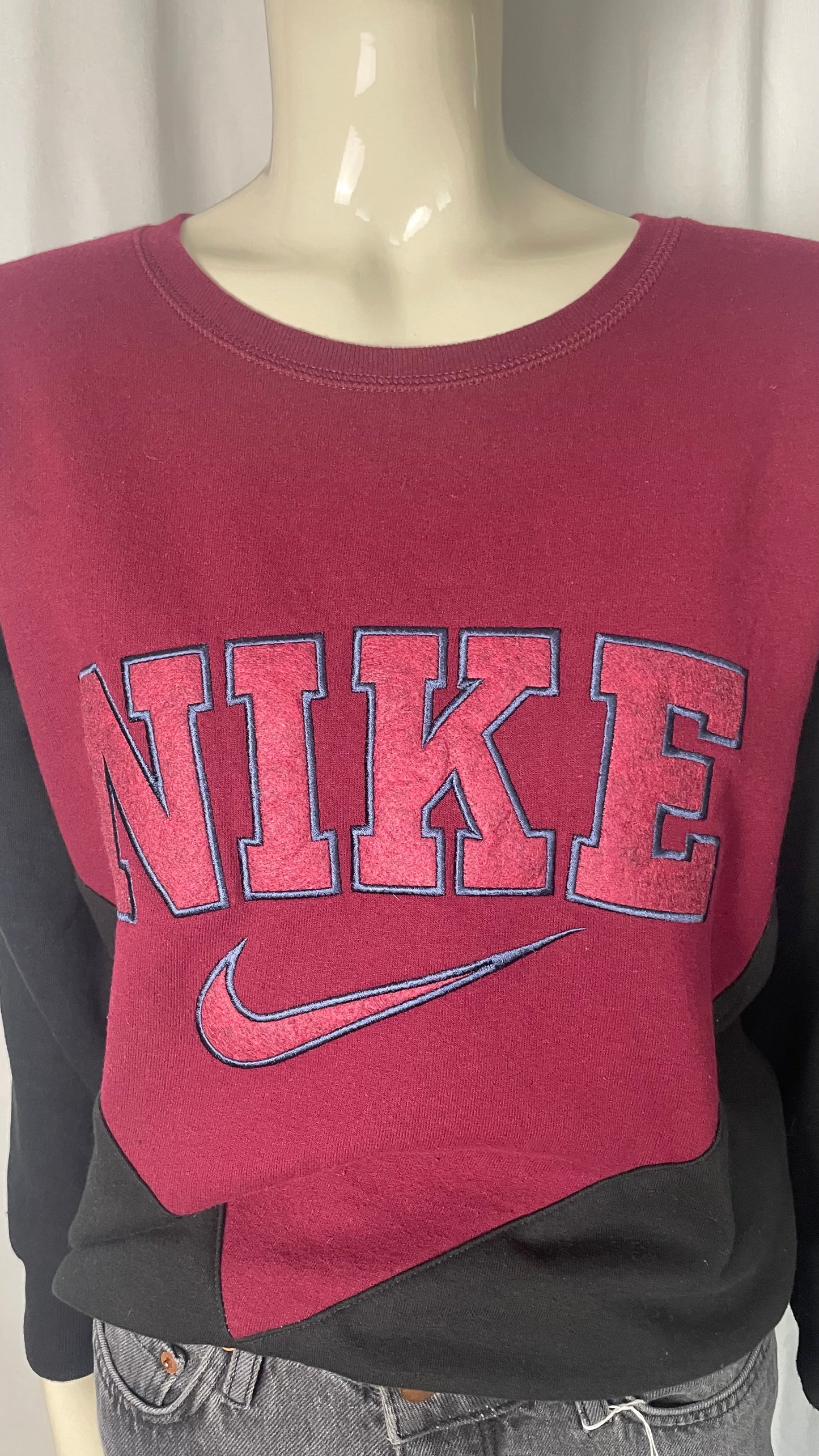 Sweat upcyclé, Nike, taille XL