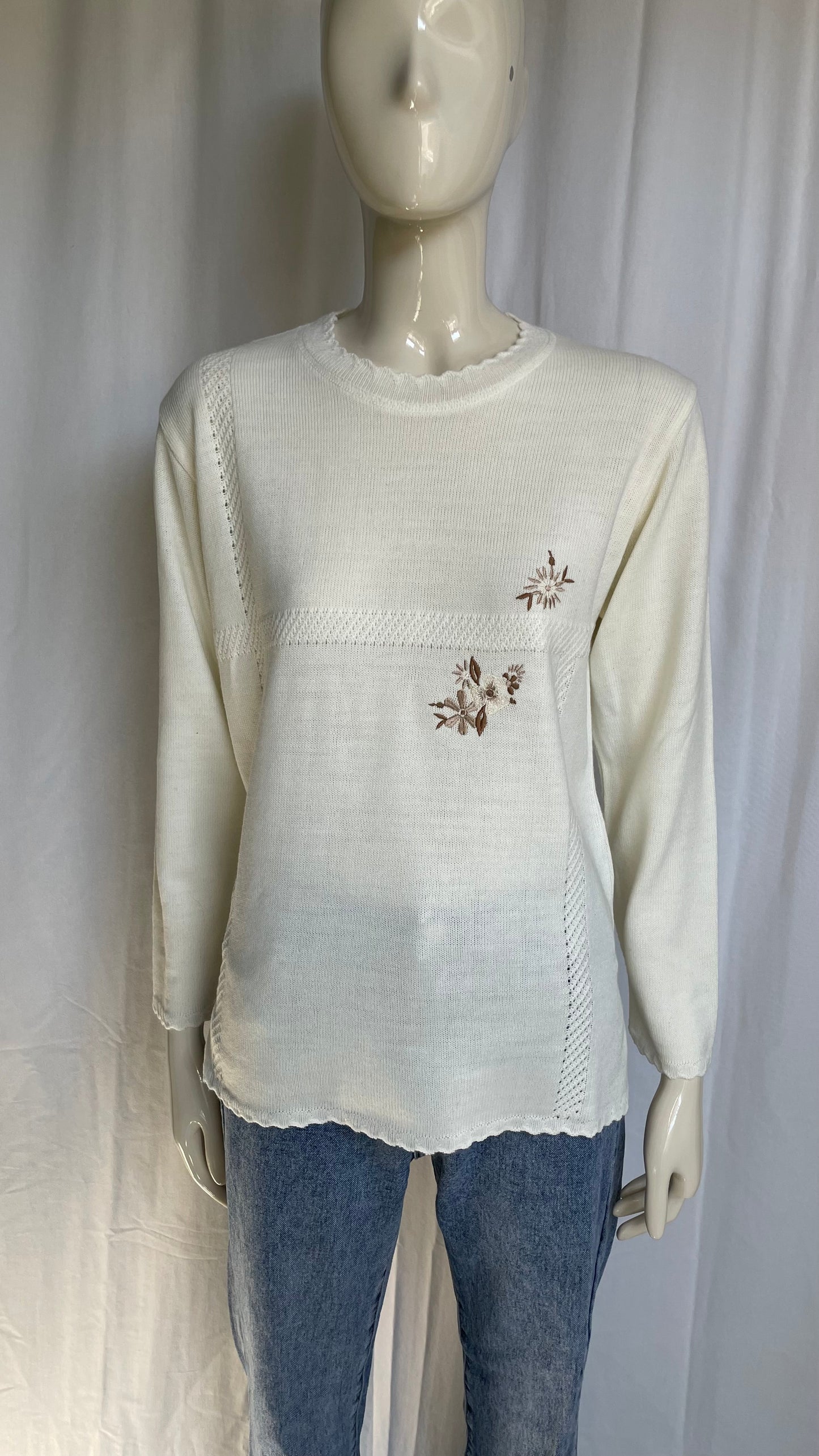 Pull en maille - Vintage - S. Fabriquée en France