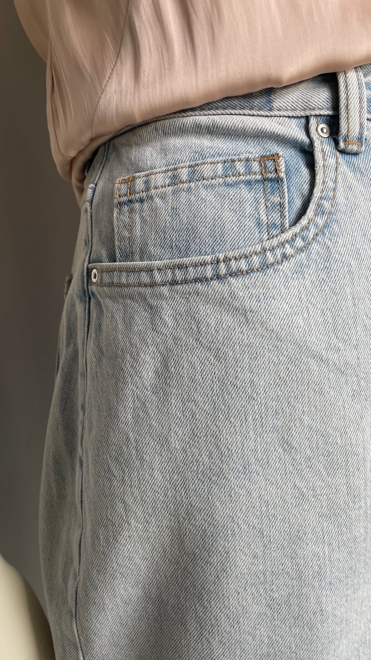 Jupe courte en jeans H&M - 38/M