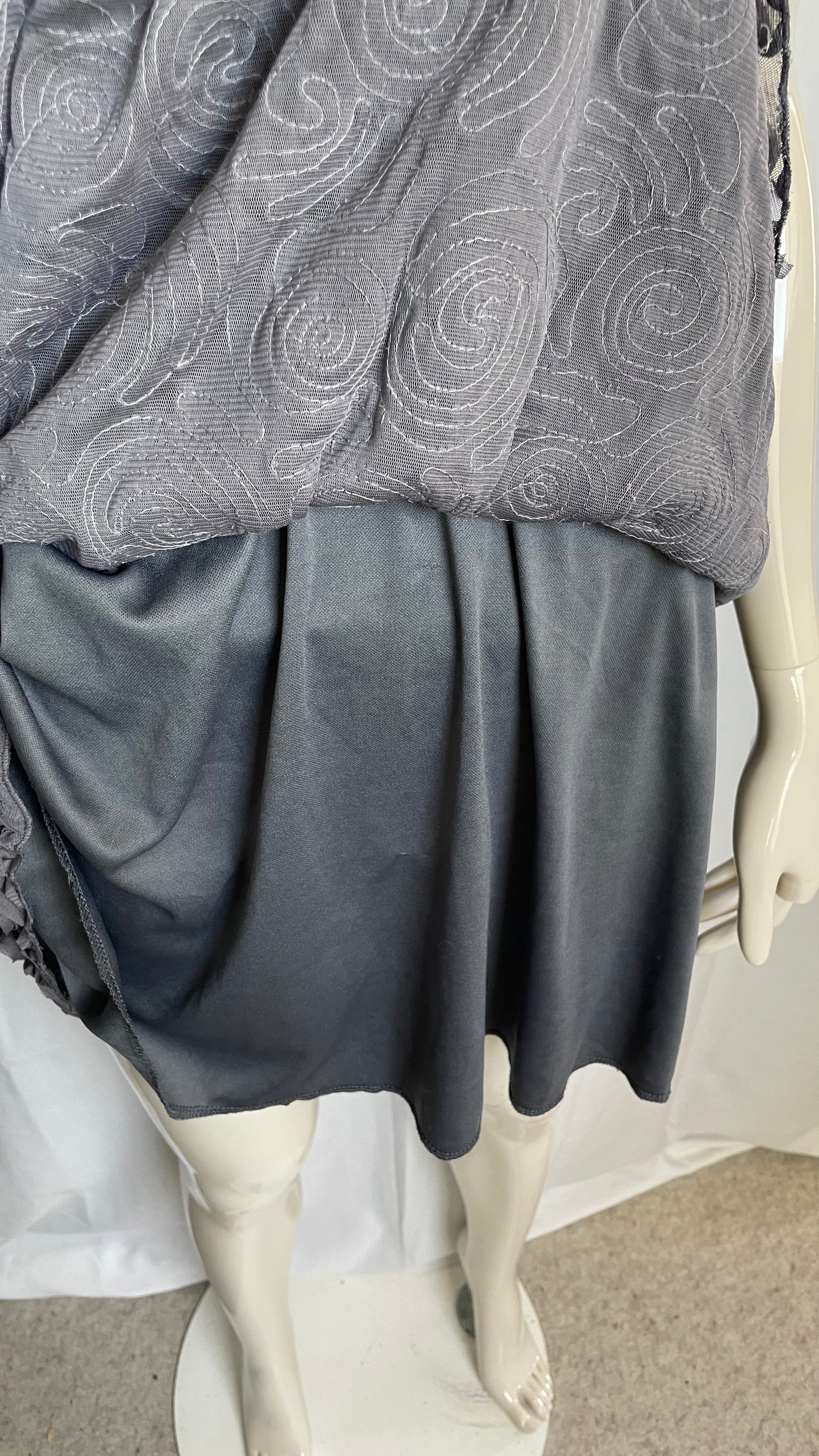 Jupe brodée, Promod, taille L