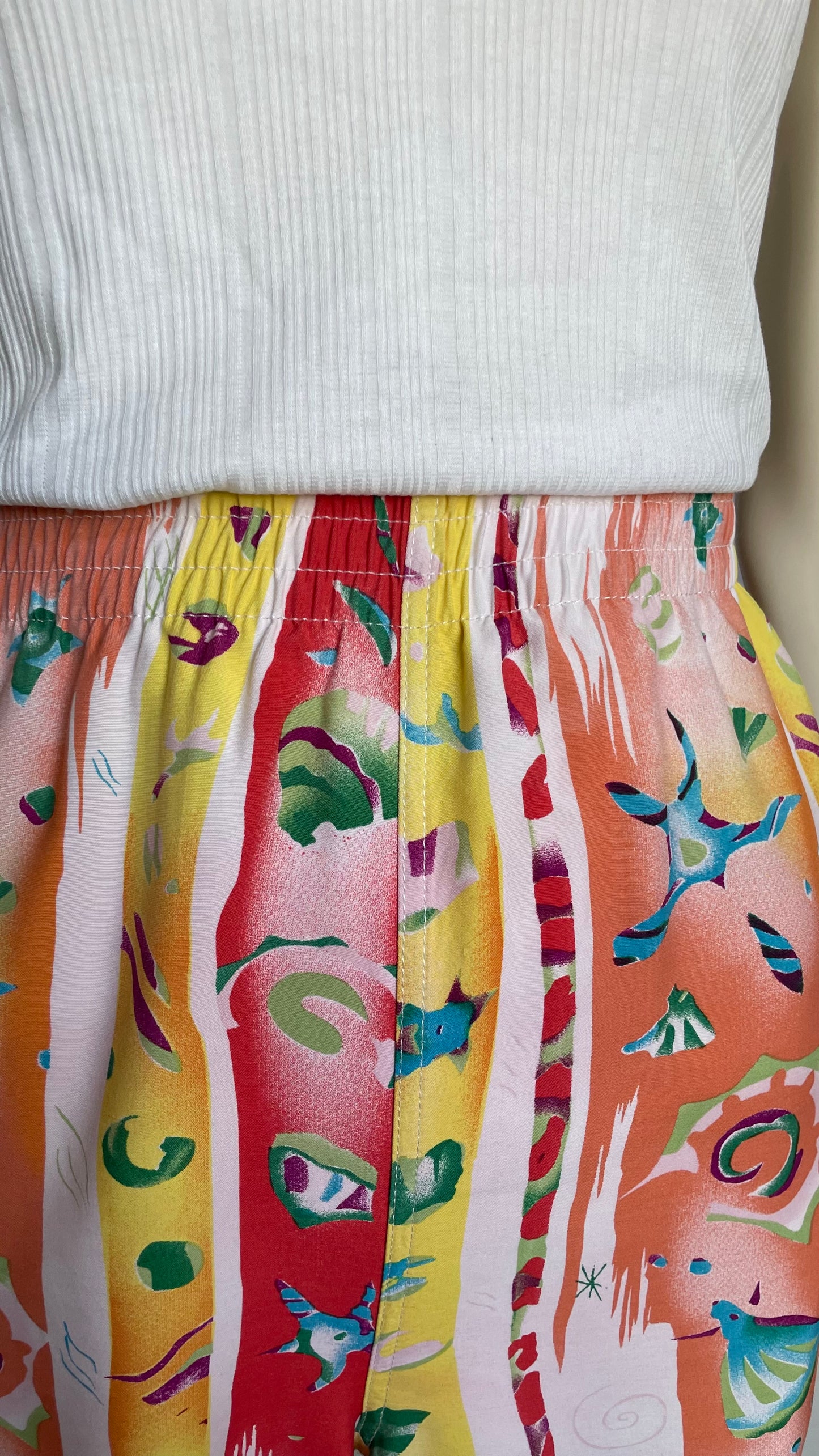 Short imprimer plage Vintage - 38/M