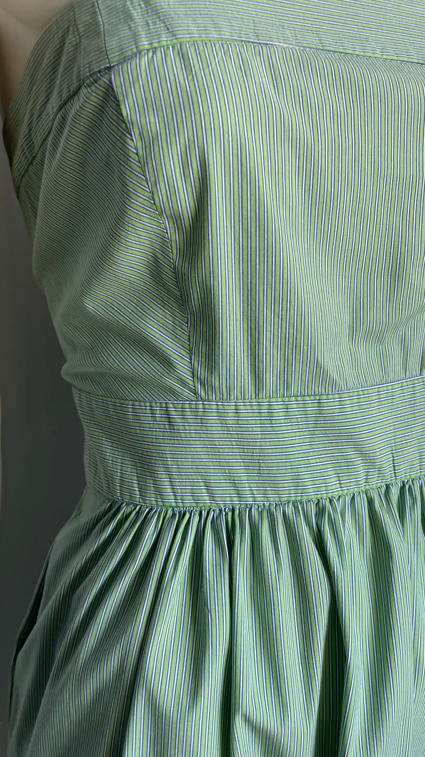 Robe bustier à rayures Zara - S/36