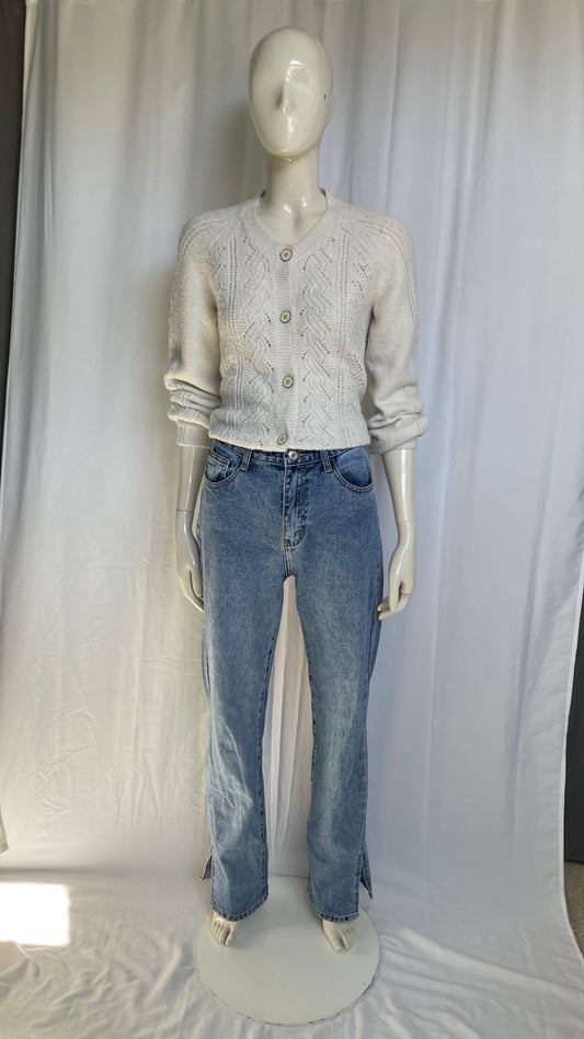 Cardigan en maille ajouré - Promod - M/38