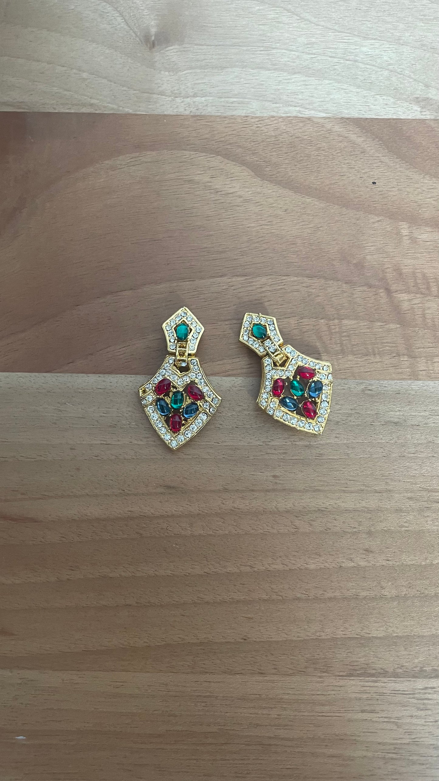 Boucles d’oreilles à clip Vintage - 80s