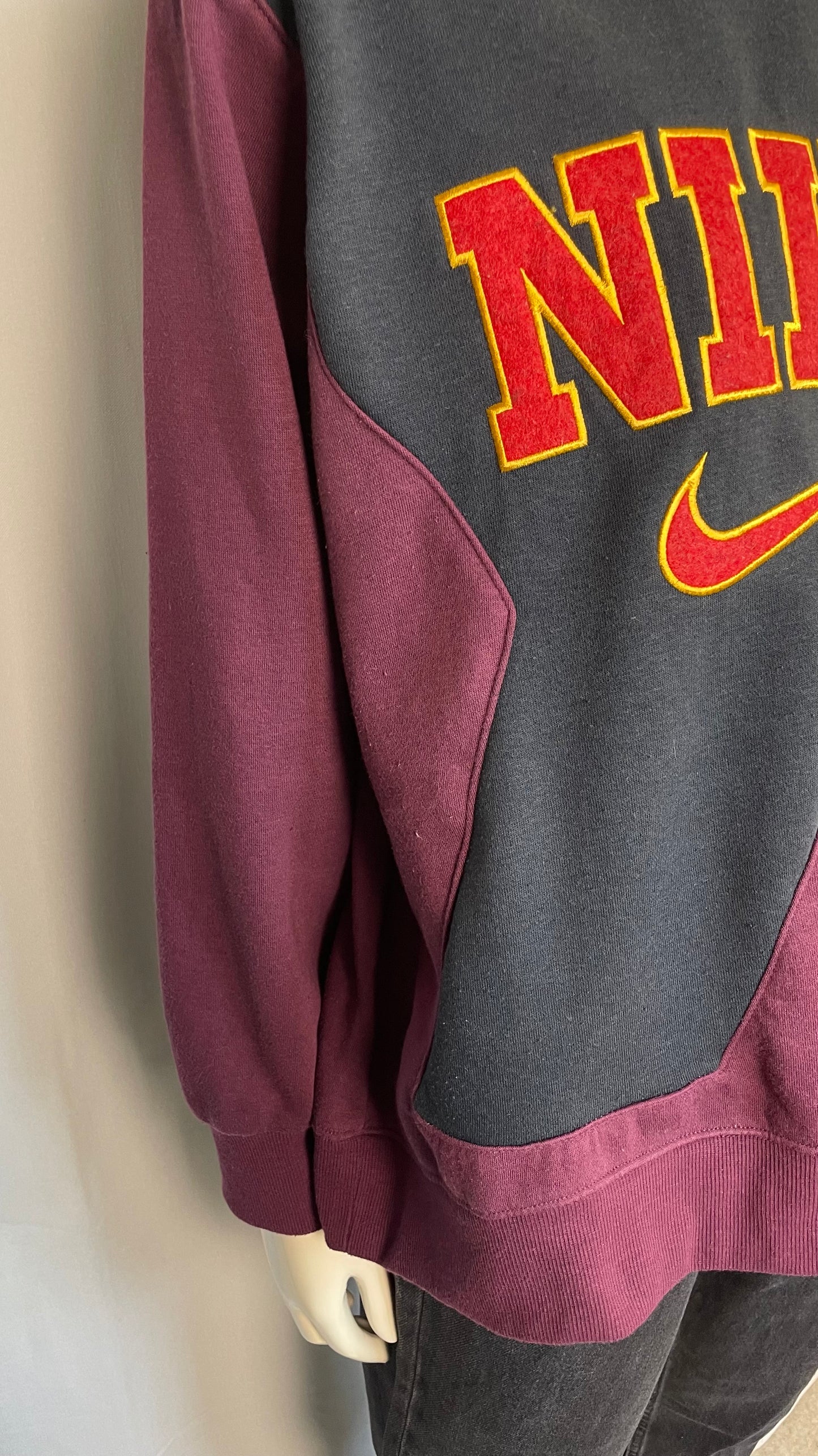 Sweat upcyclé, Nike, taille 44