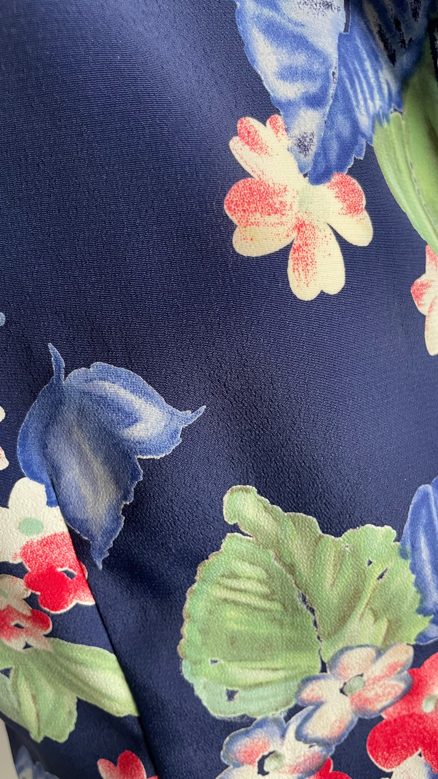 Chemise fluide à fleurs Vintage - taille L (40)
