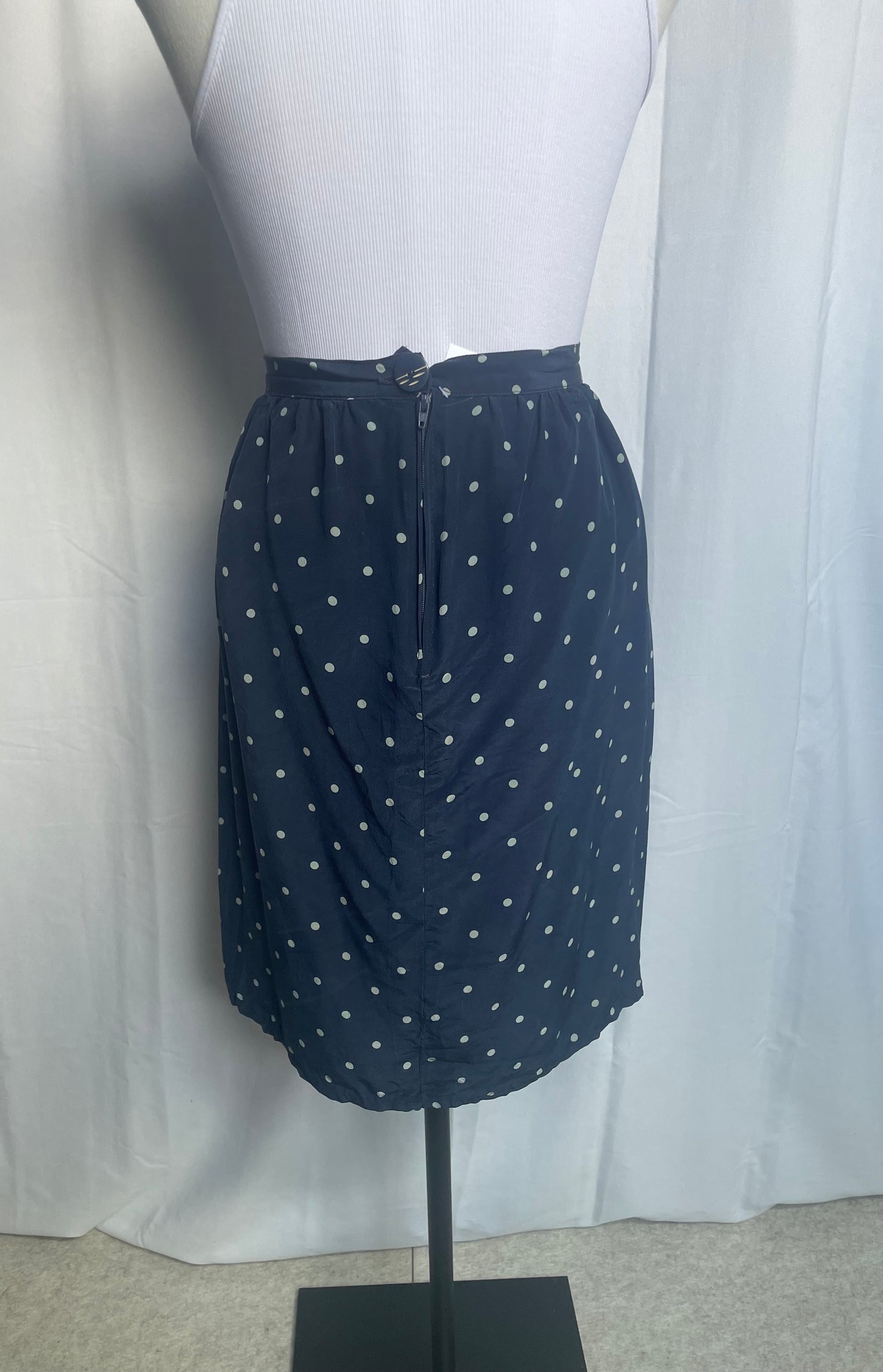 Mini-jupe à pois, Vintage, taille XXS
