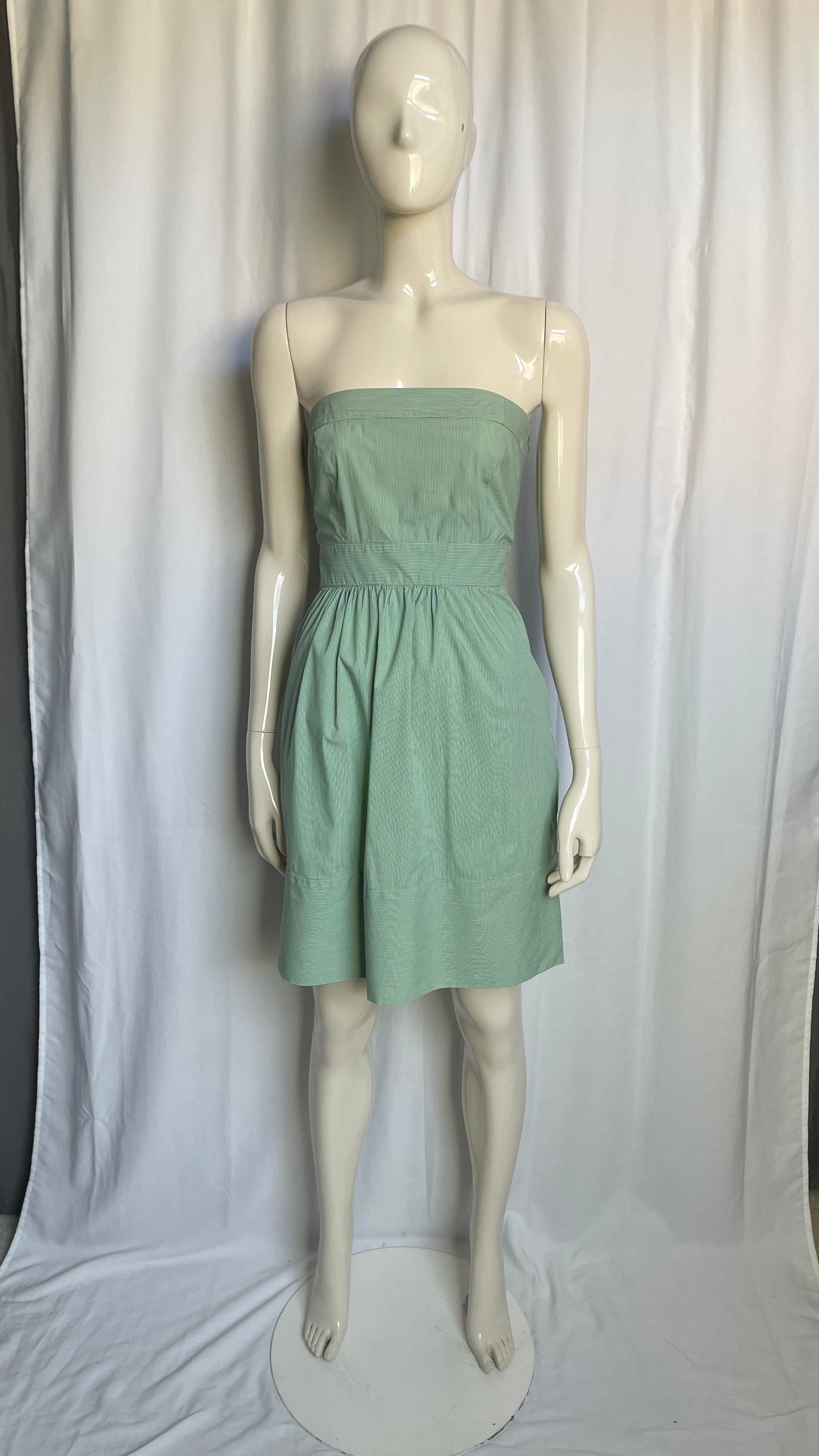 Robe bustier à rayures Zara - S/36