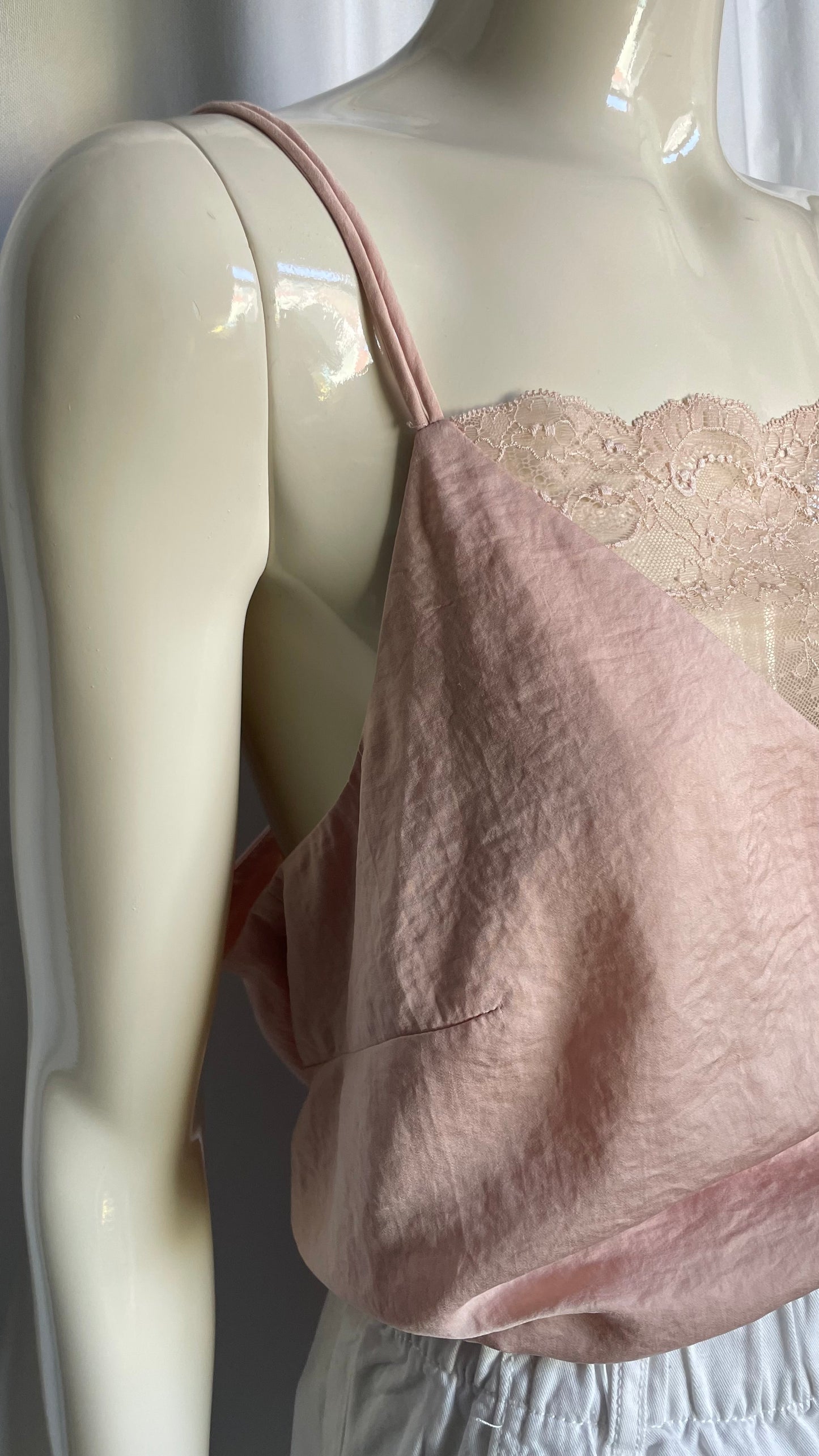 Top en satin H&M - L/40