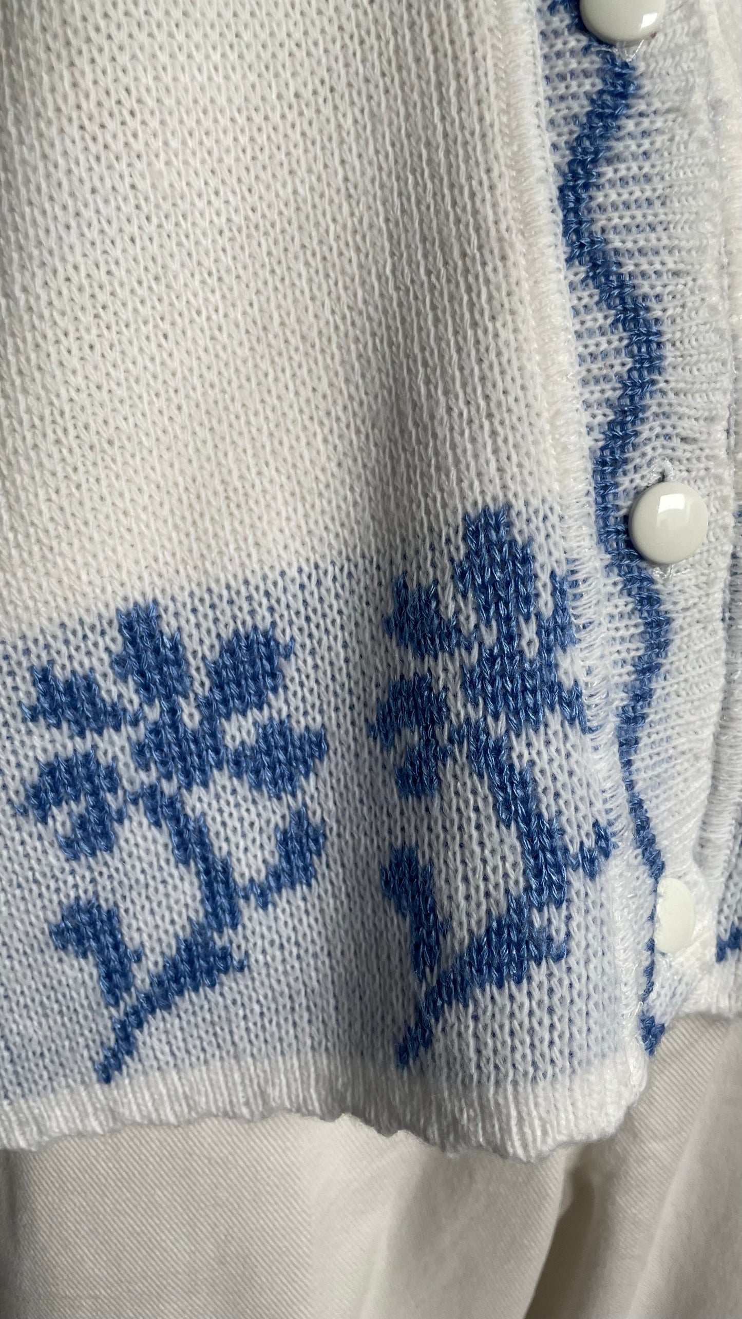 Gilet en maille, Vintage, taille . Made in France