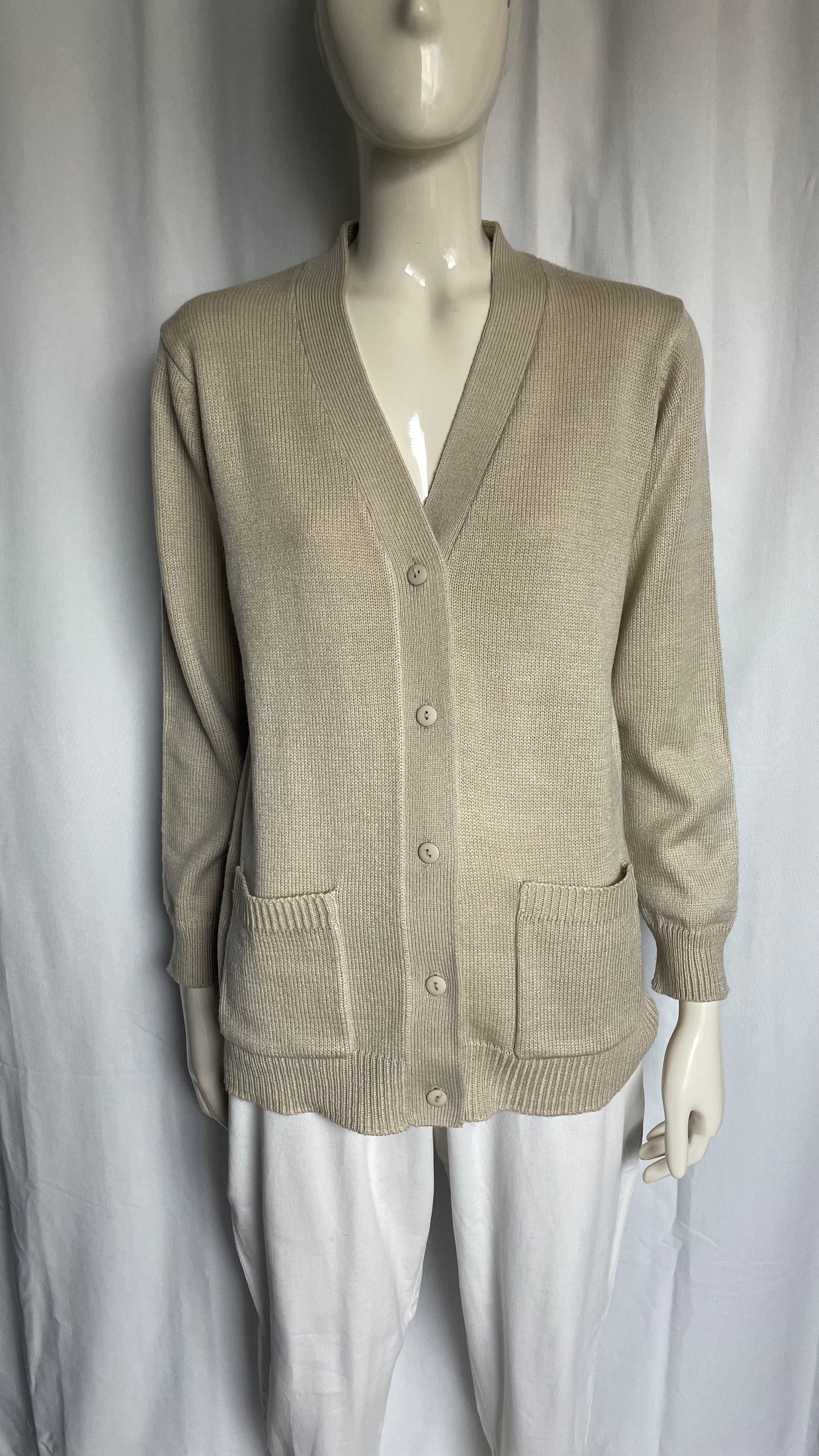 Cardigan long, Vintage, taille 38/40