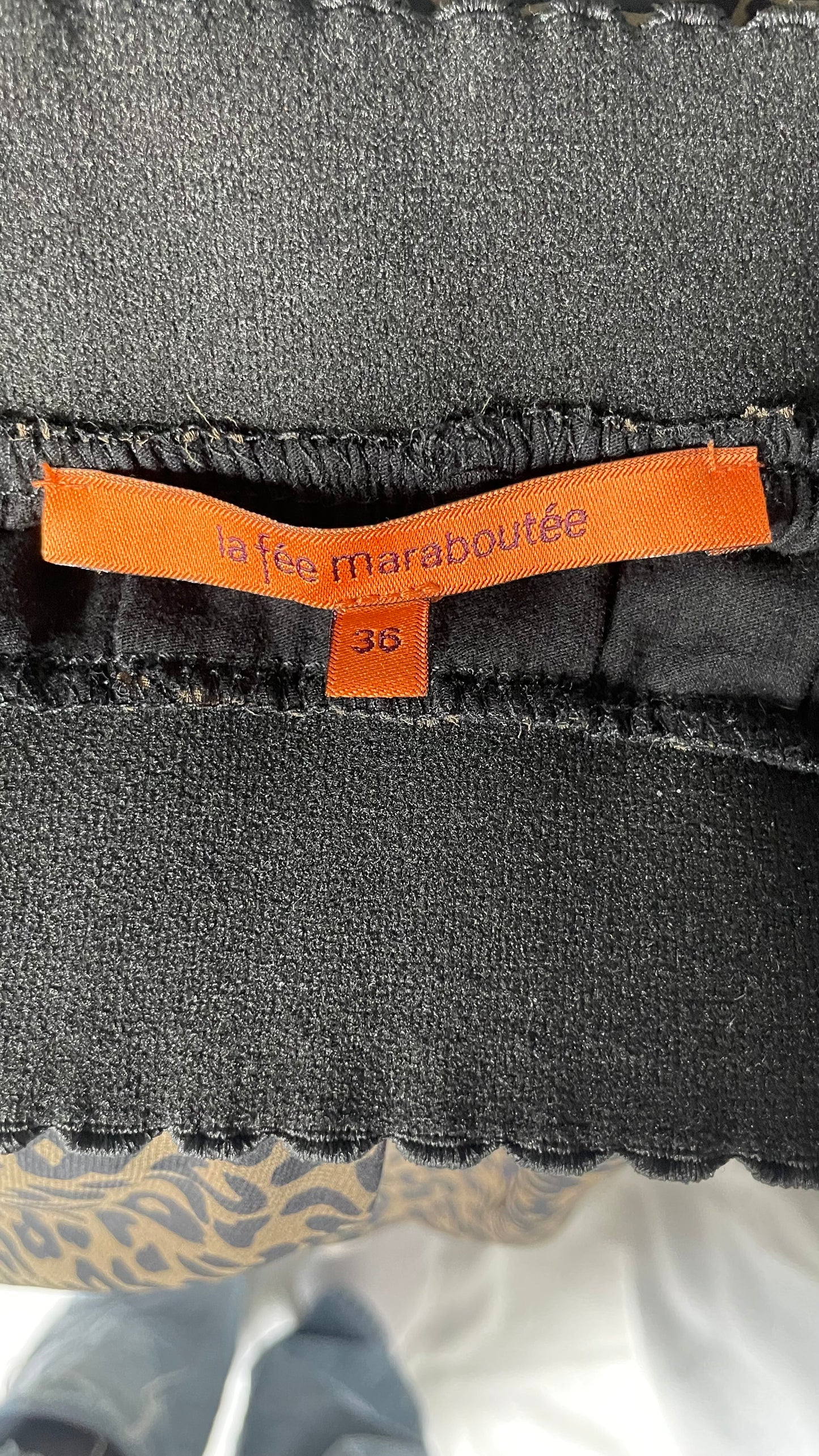 Jupe léopard, La fée Maraboutée, taille 36