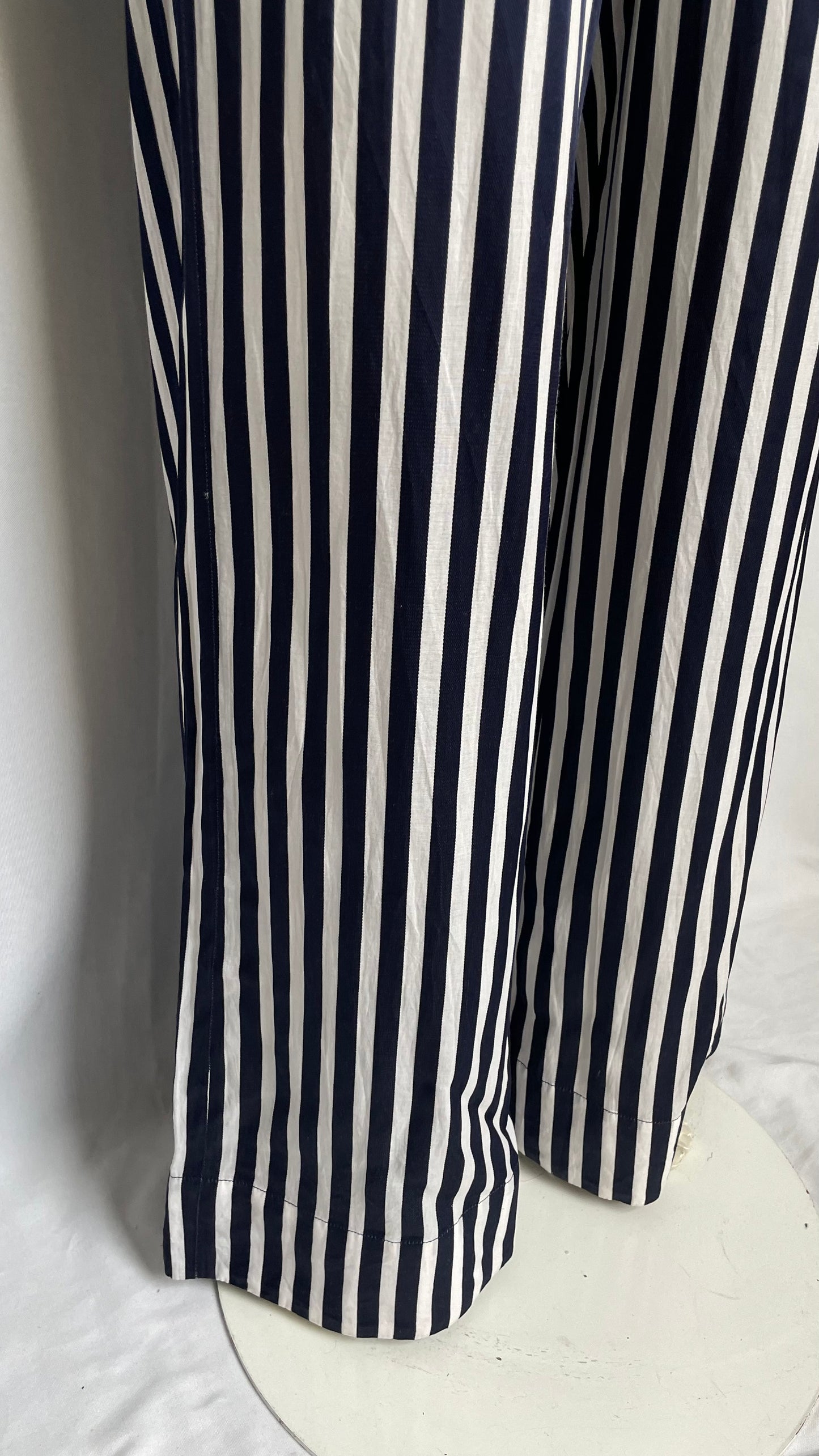 Pantalon palazo à rayures Zara - XS/34