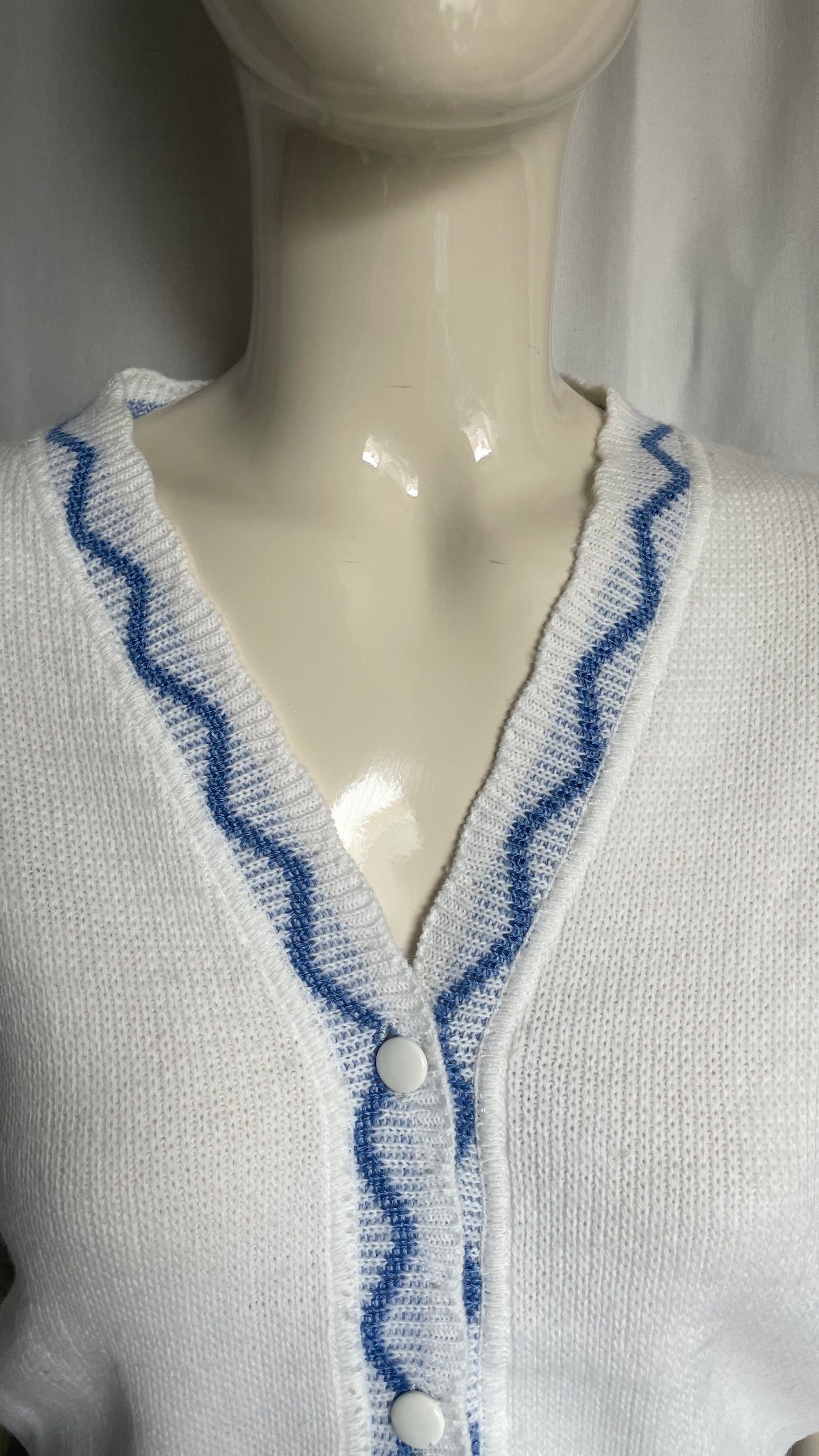 Gilet en maille, Vintage, taille . Made in France