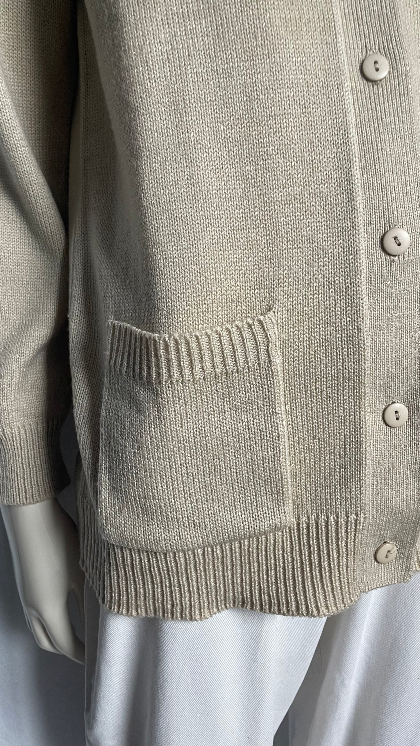 Cardigan long, Vintage, taille 38/40