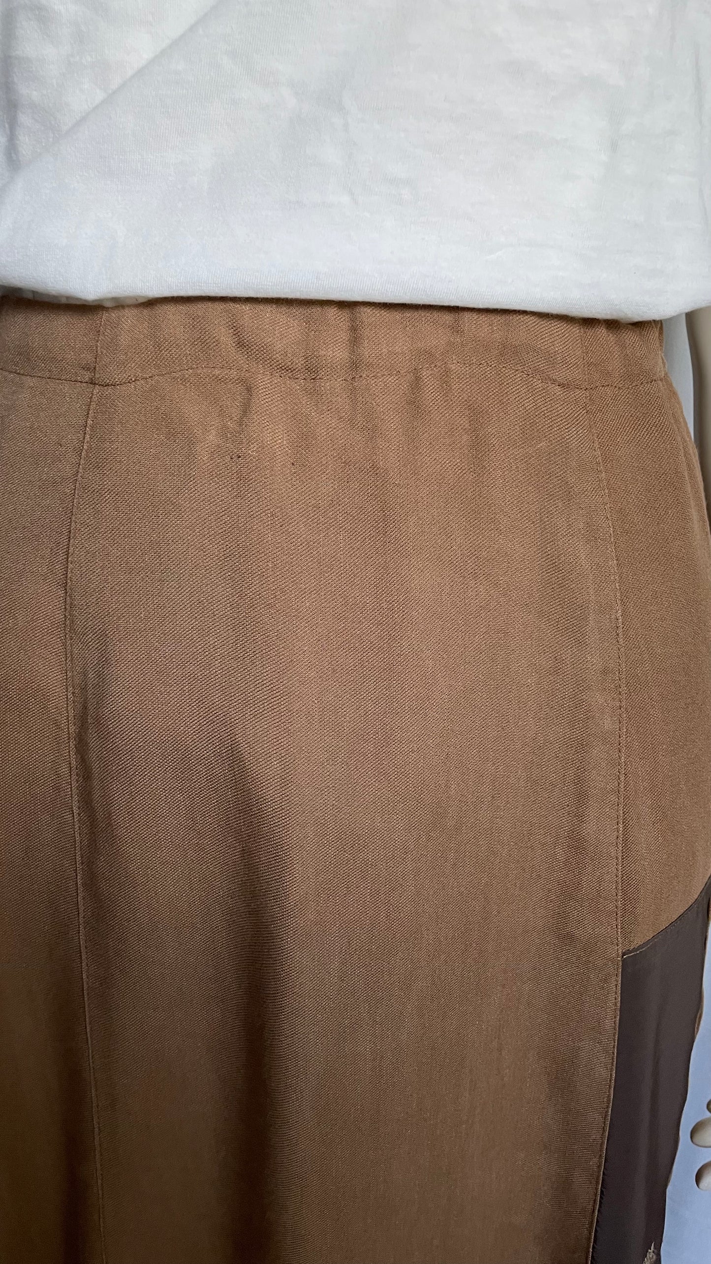 Jupe midi, Vintage, taille 38
