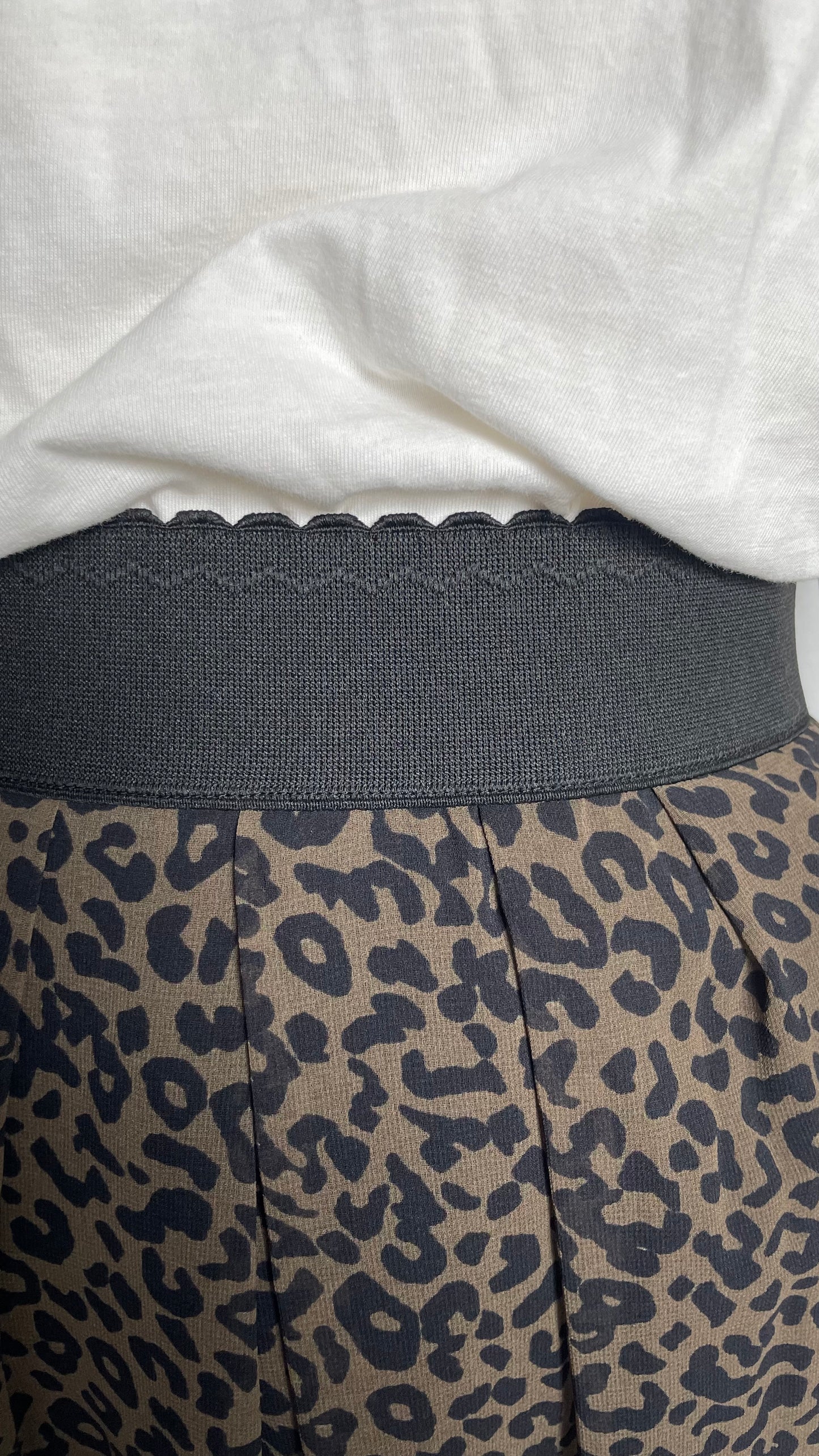Jupe léopard, La fée Maraboutée, taille 36