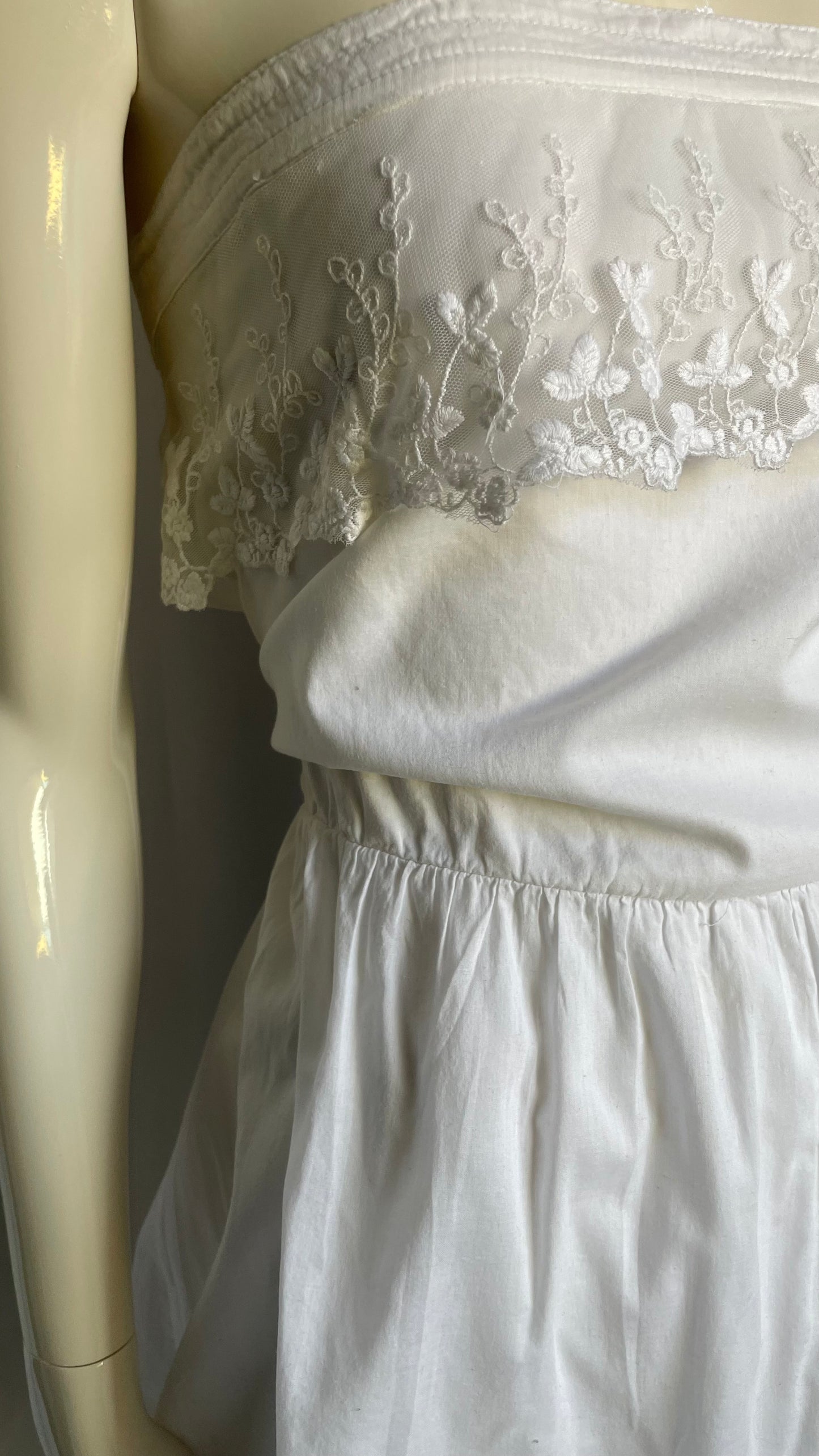 Robe bustier avec dentelle Camaïeu - S/36