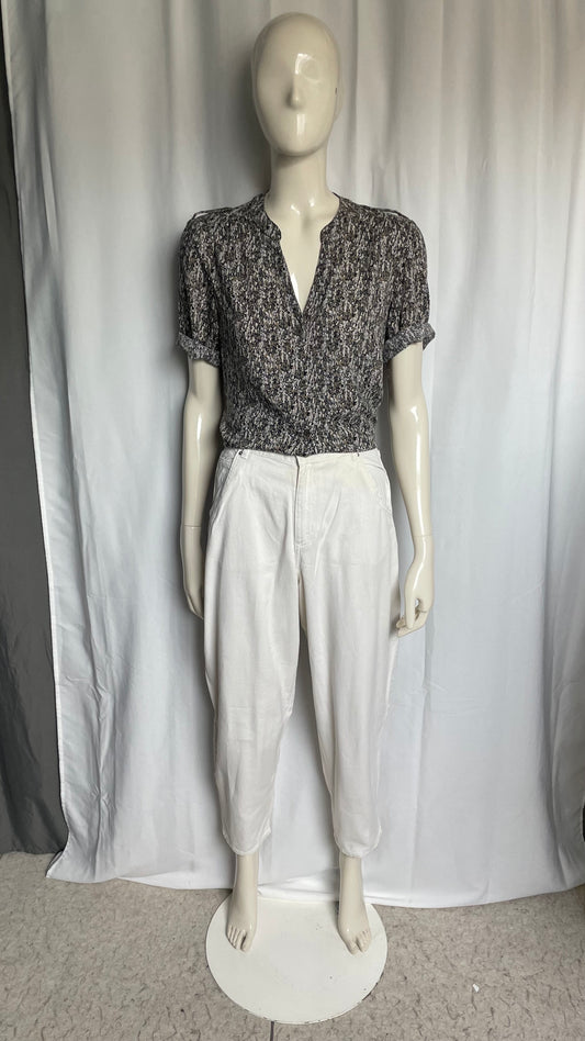 Chemise imprimée, Vintage, taille L