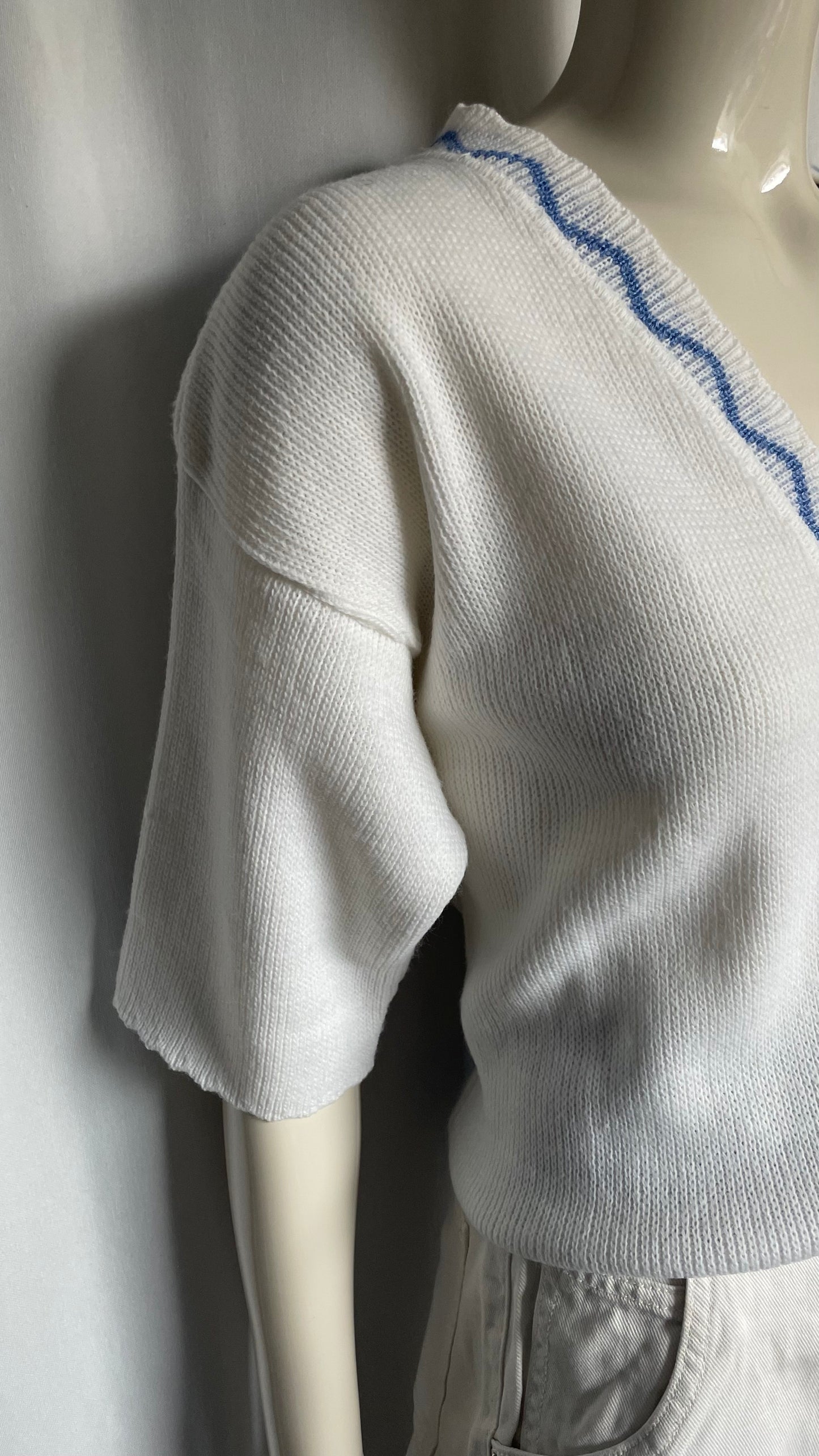 Gilet en maille, Vintage, taille . Made in France