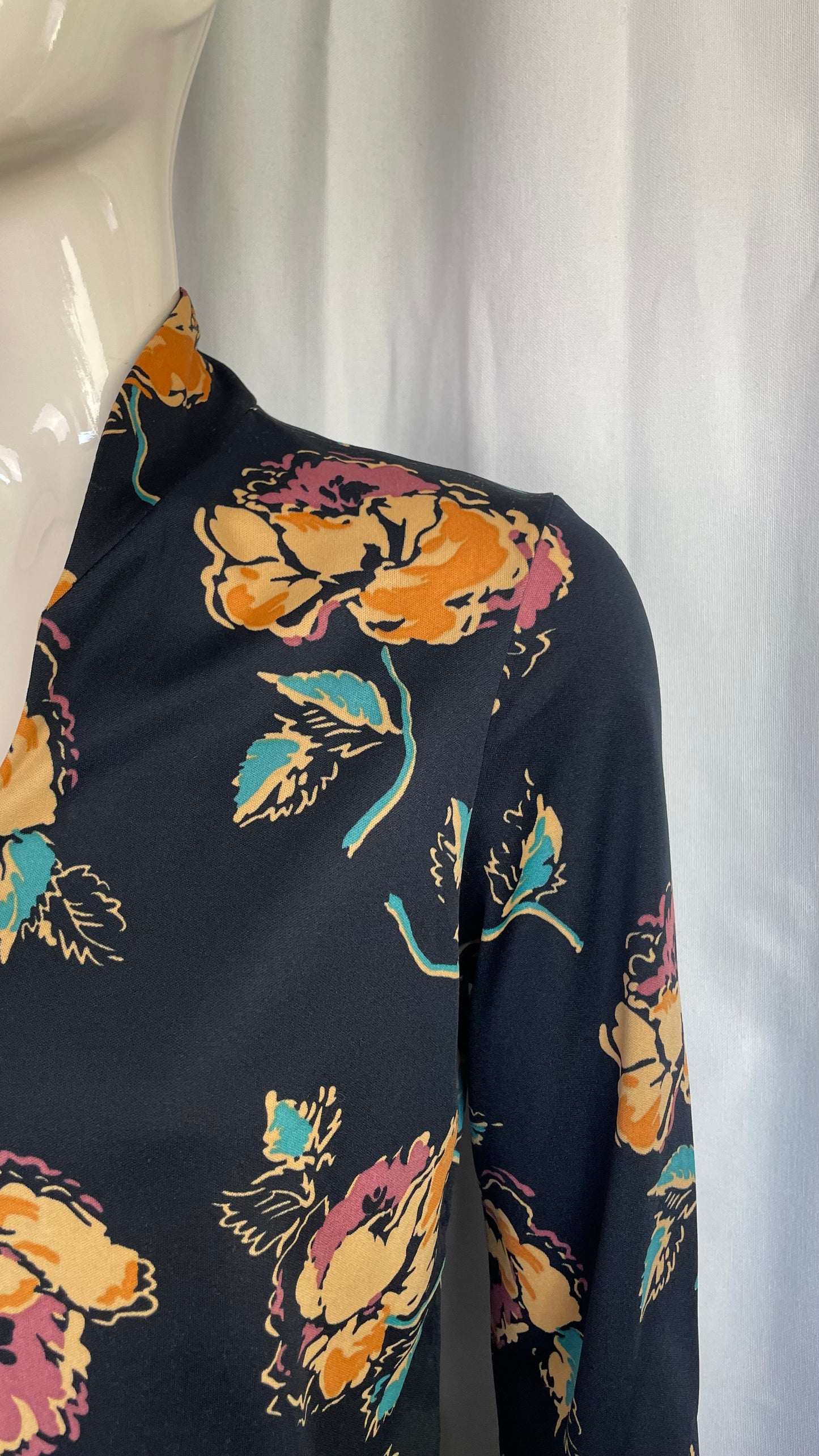 Top à fleurs, Vintage, taille M