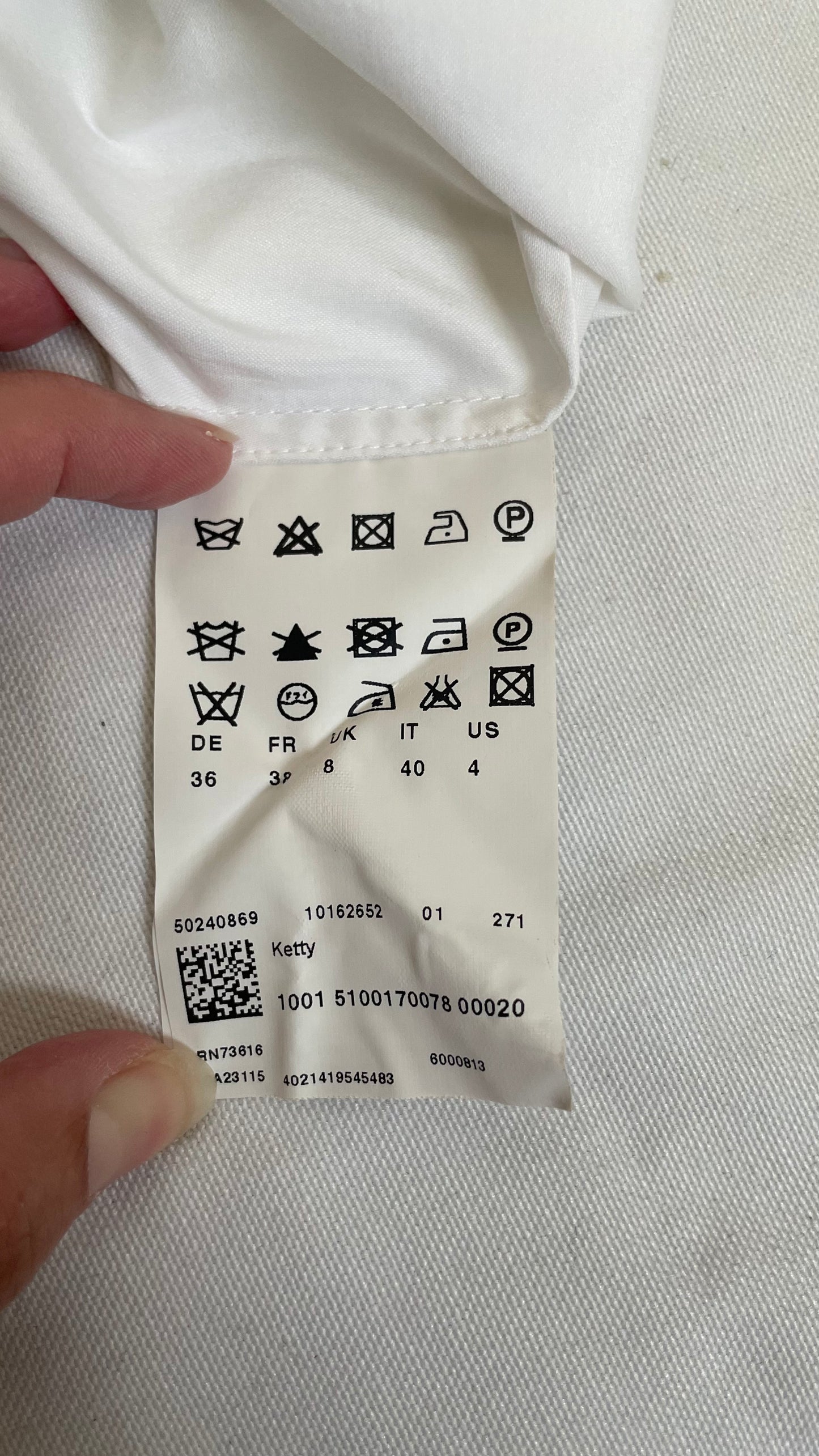 Robe brodée Hugo Boss - 38/M