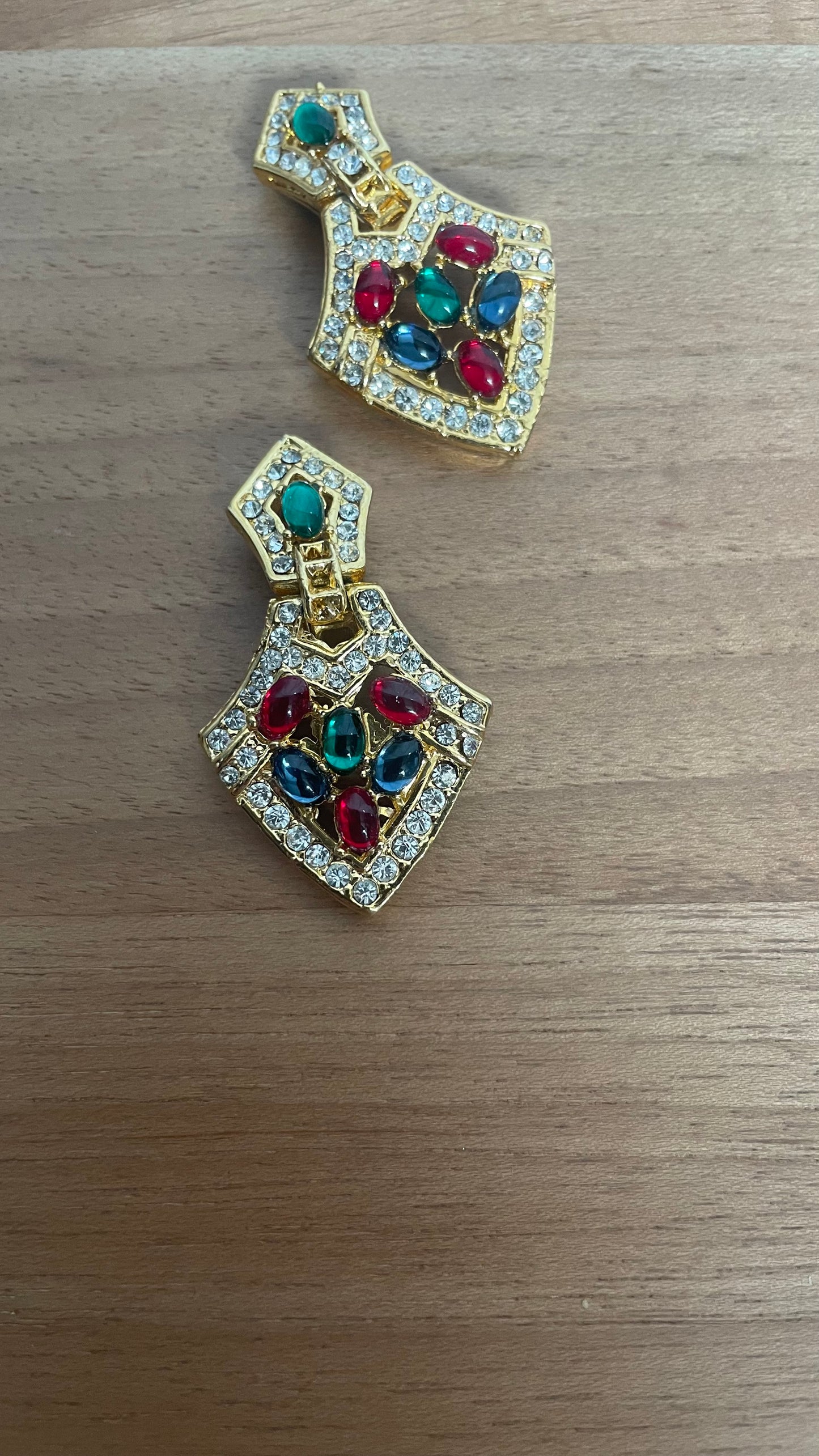 Boucles d’oreilles à clip Vintage - 80s