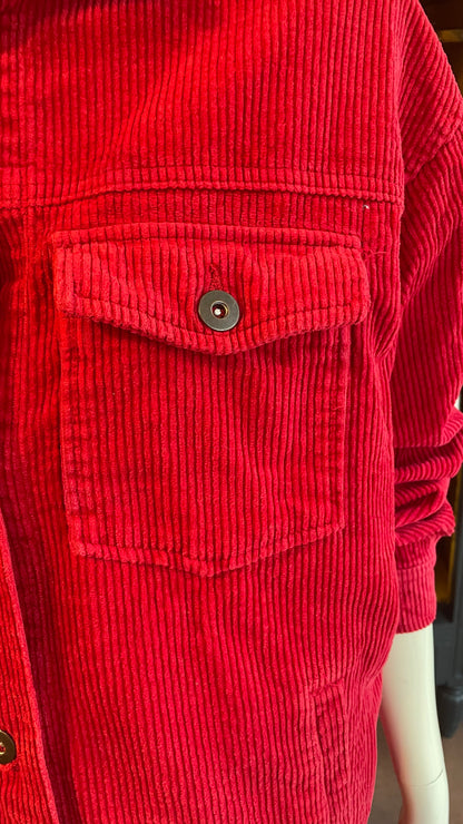 Surchemise en velours - Zara - XS/S