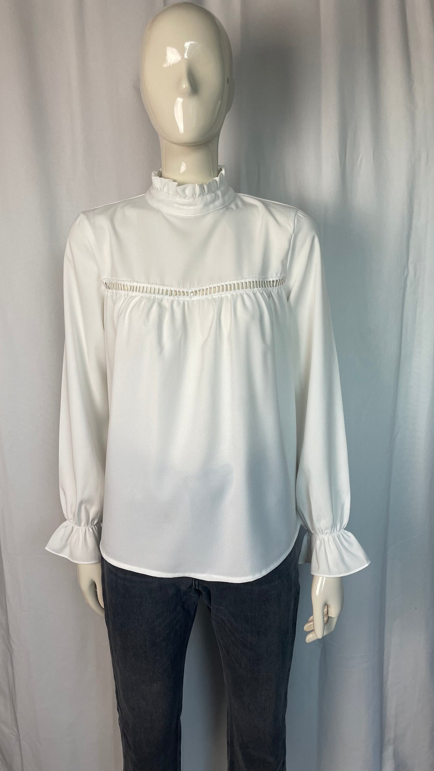 Blouse à col montant, Aesthetic, taille 40