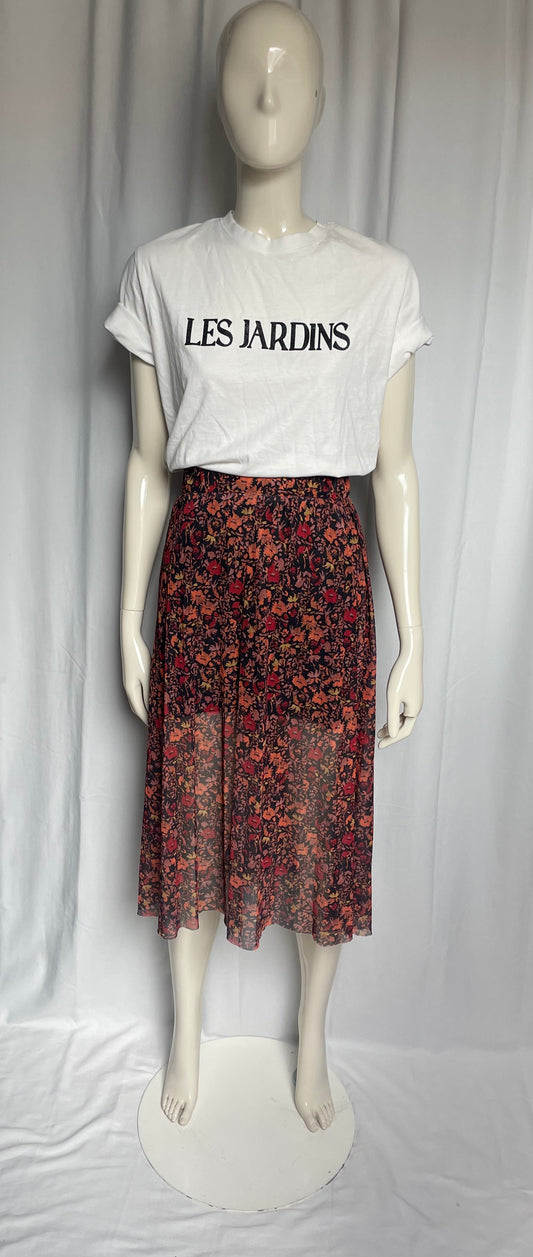 Jupe à fleurs, Pimkie, taille 38