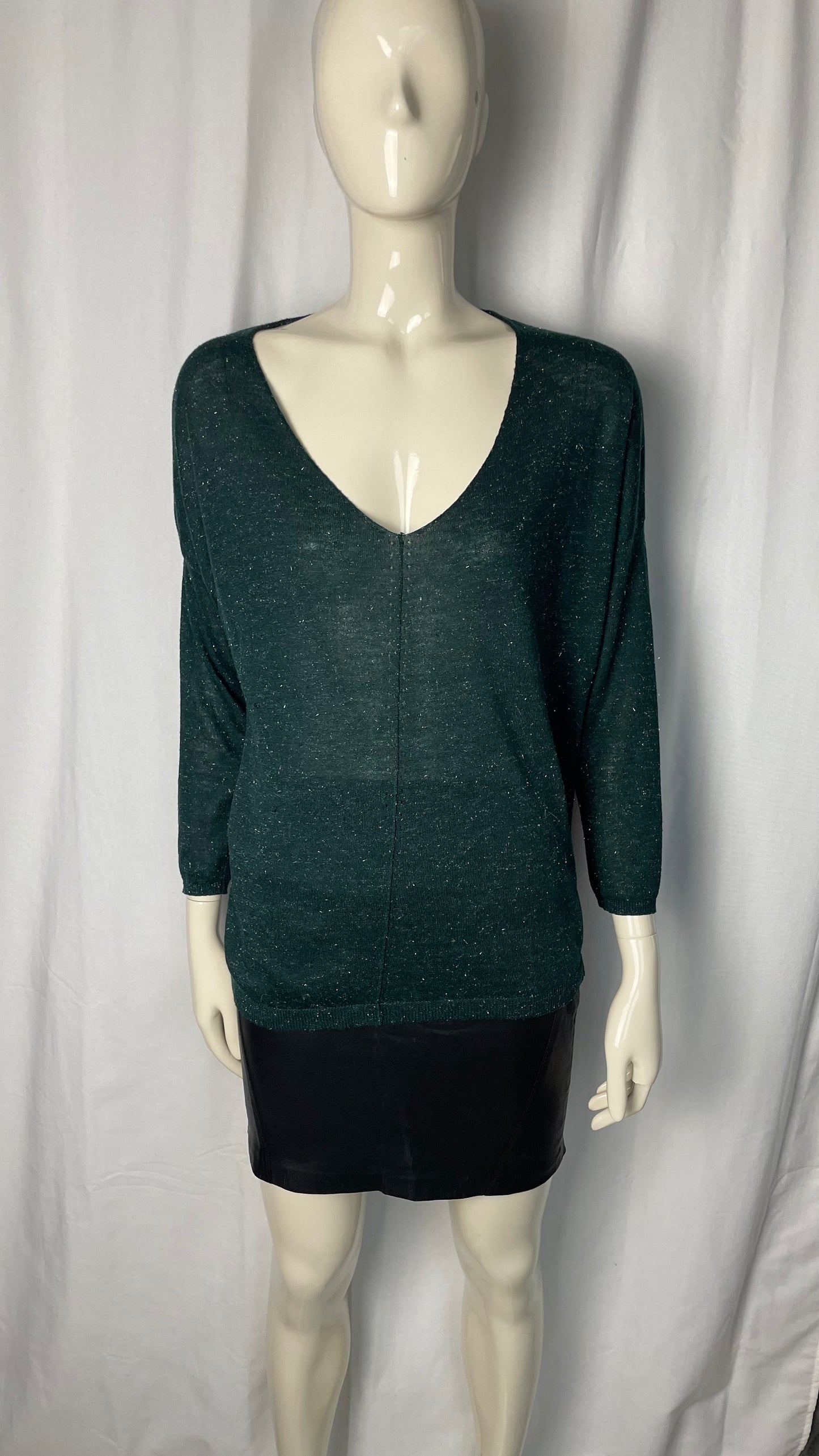 Pull brillant, Cache Cache, taille L