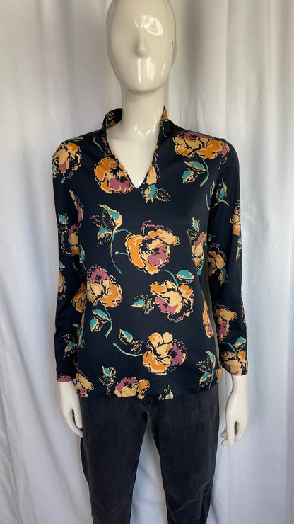Top à fleurs, Vintage, taille M