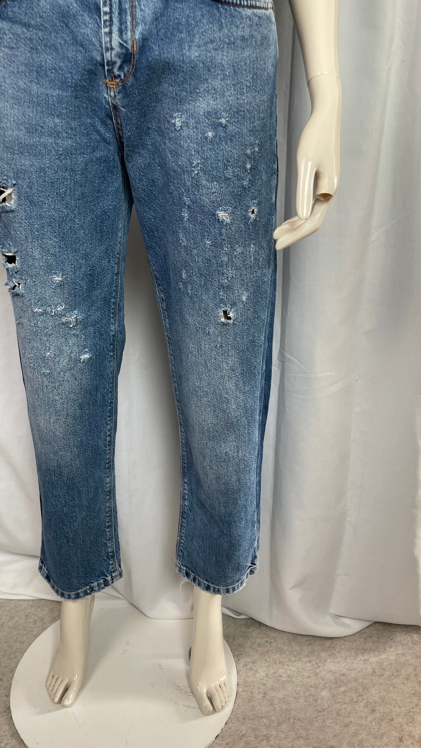 Jeans “Mom”, Pull&Bear, taille 34