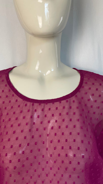 Blouse en plumetis, Zeeman, taille 40