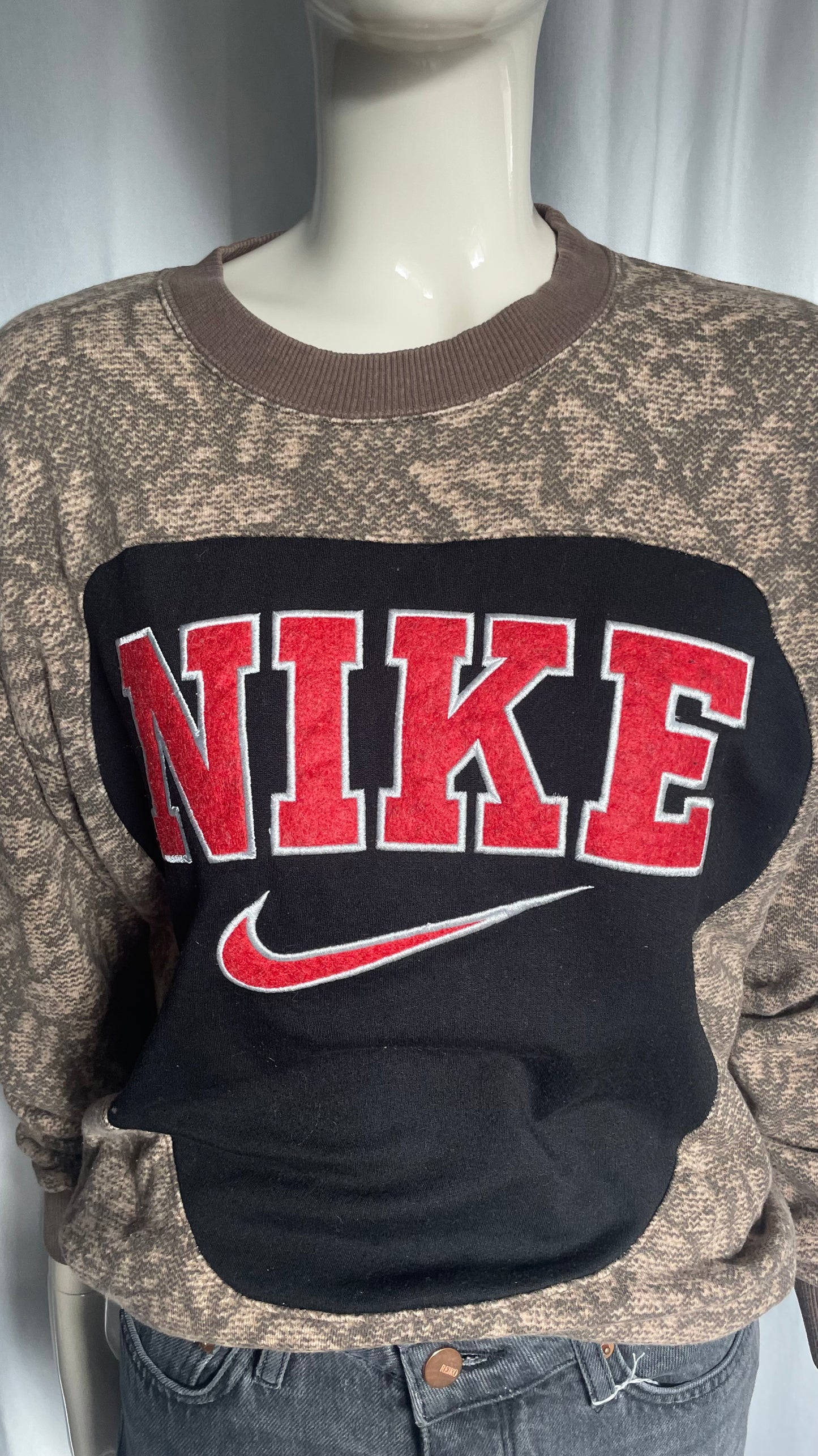 Sweat Upcyclé, Nike, taille L