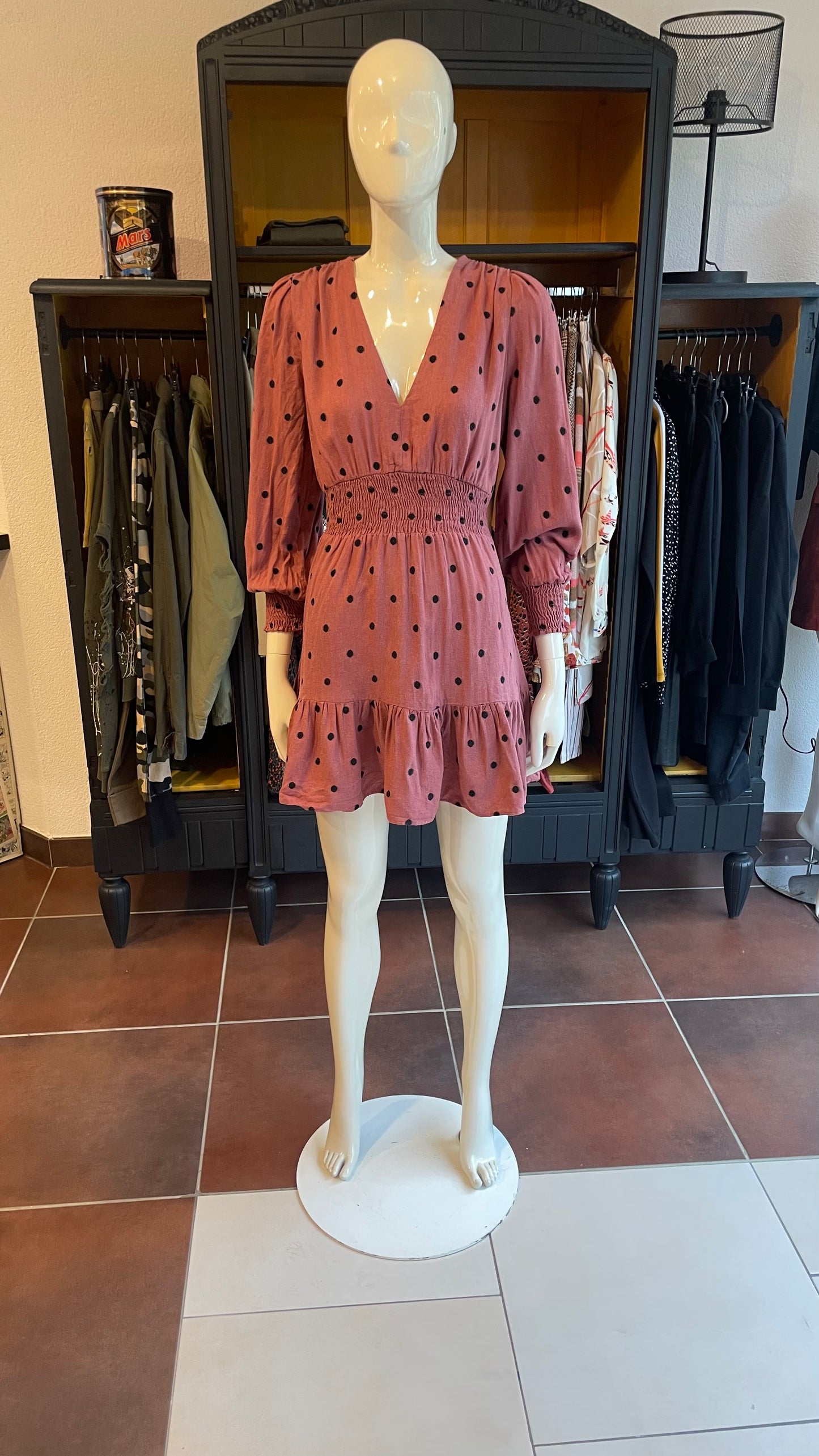 Robe à pois - Zara - XS/34