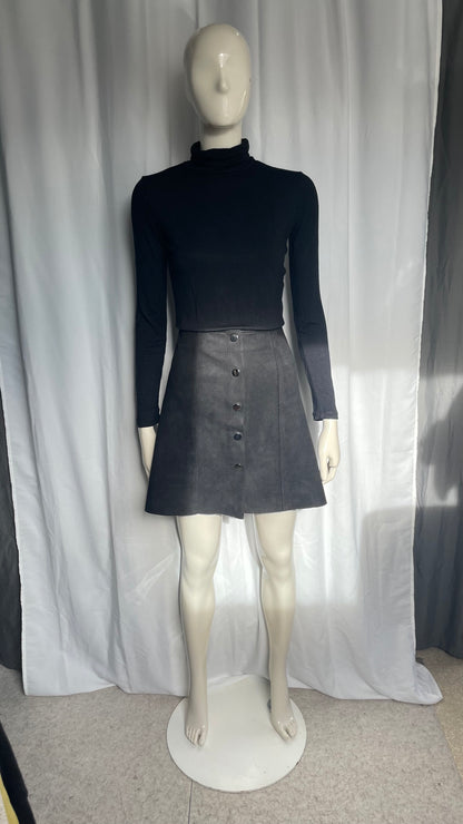 Mini-jupe en suédine, Boutique Parisienne, taille L