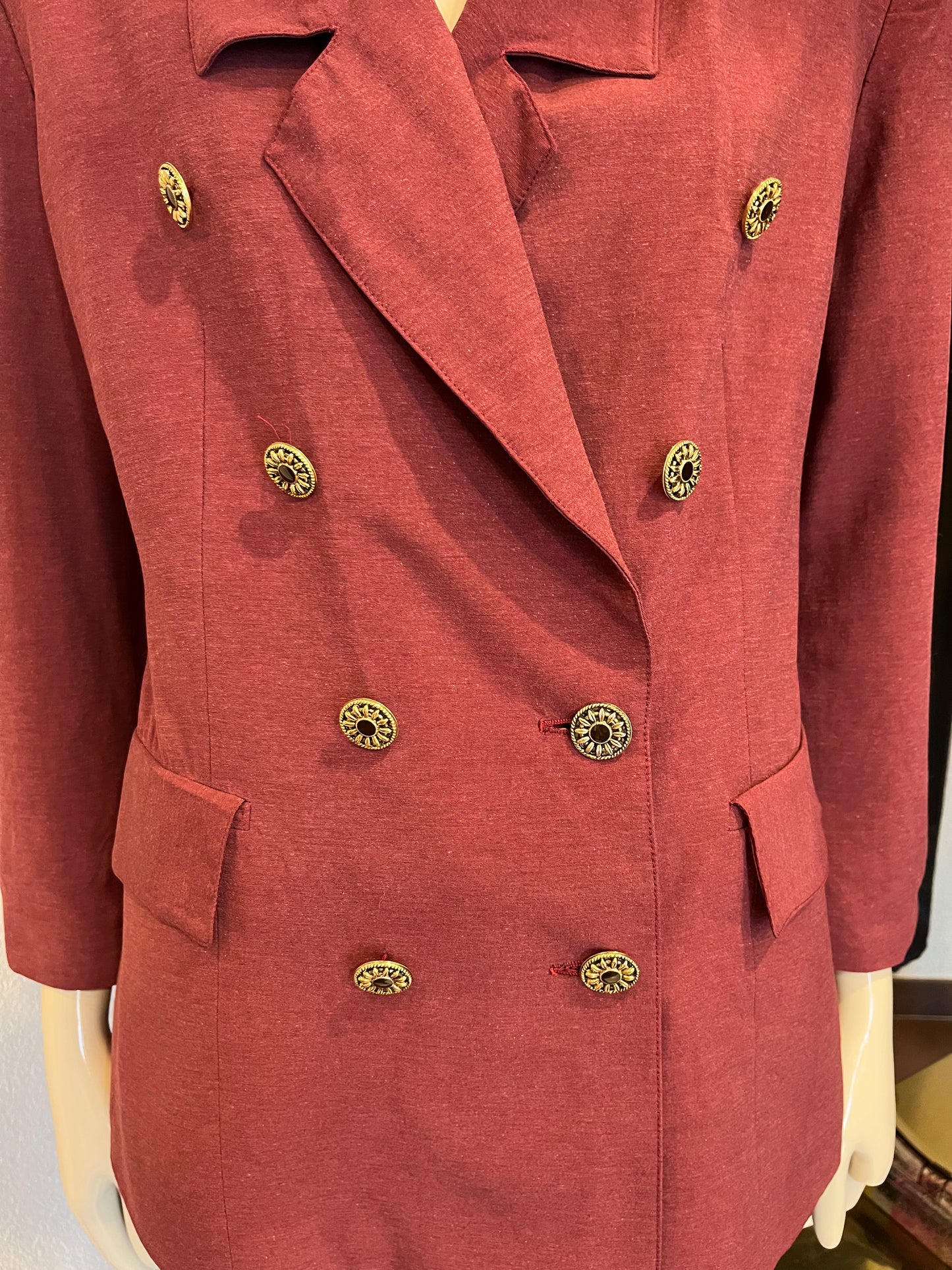 Blazer en soie - Vintage - S/M