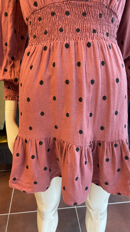 Robe à pois - Zara - XS/34