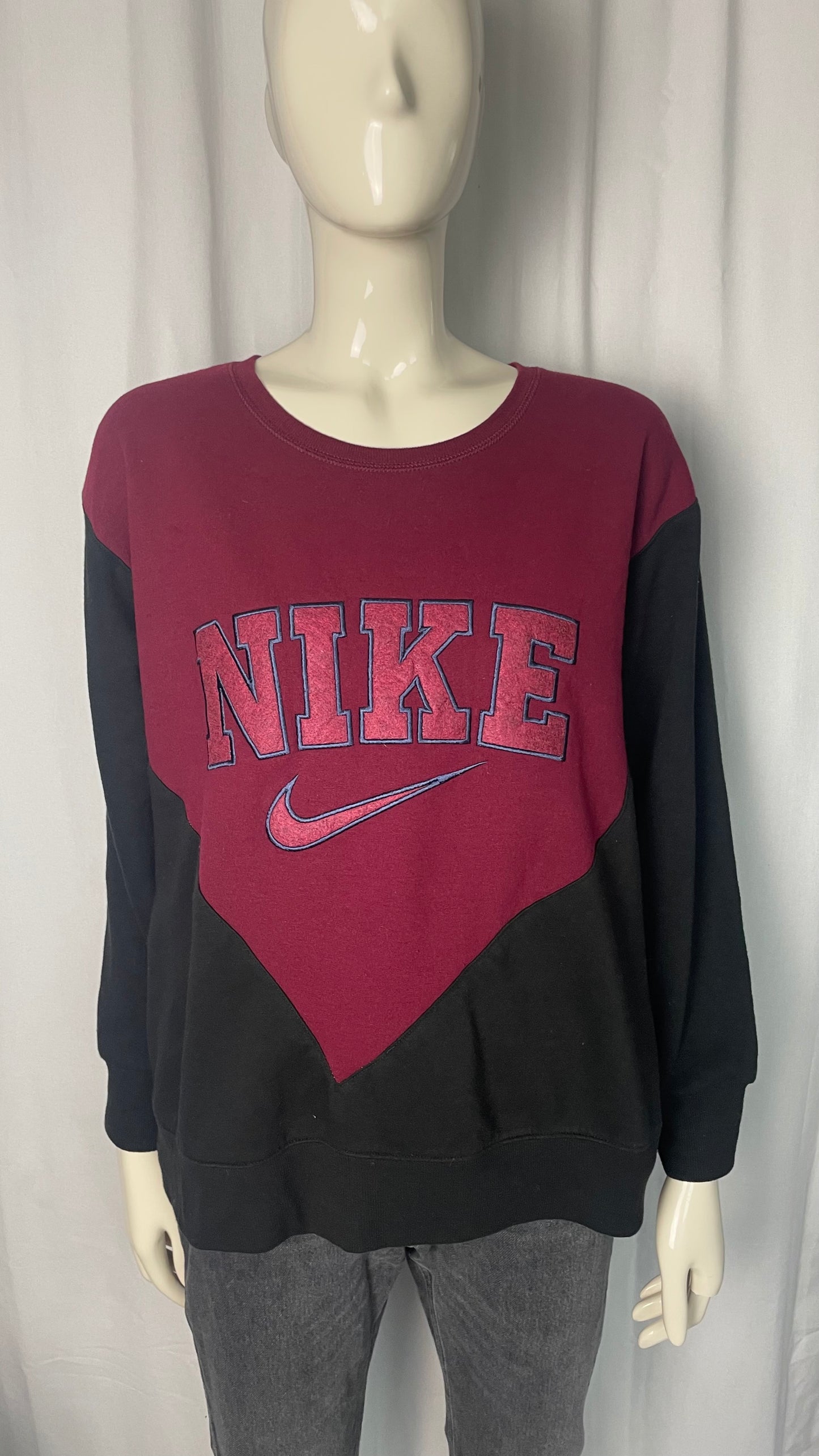 Sweat upcyclé, Nike, taille XL