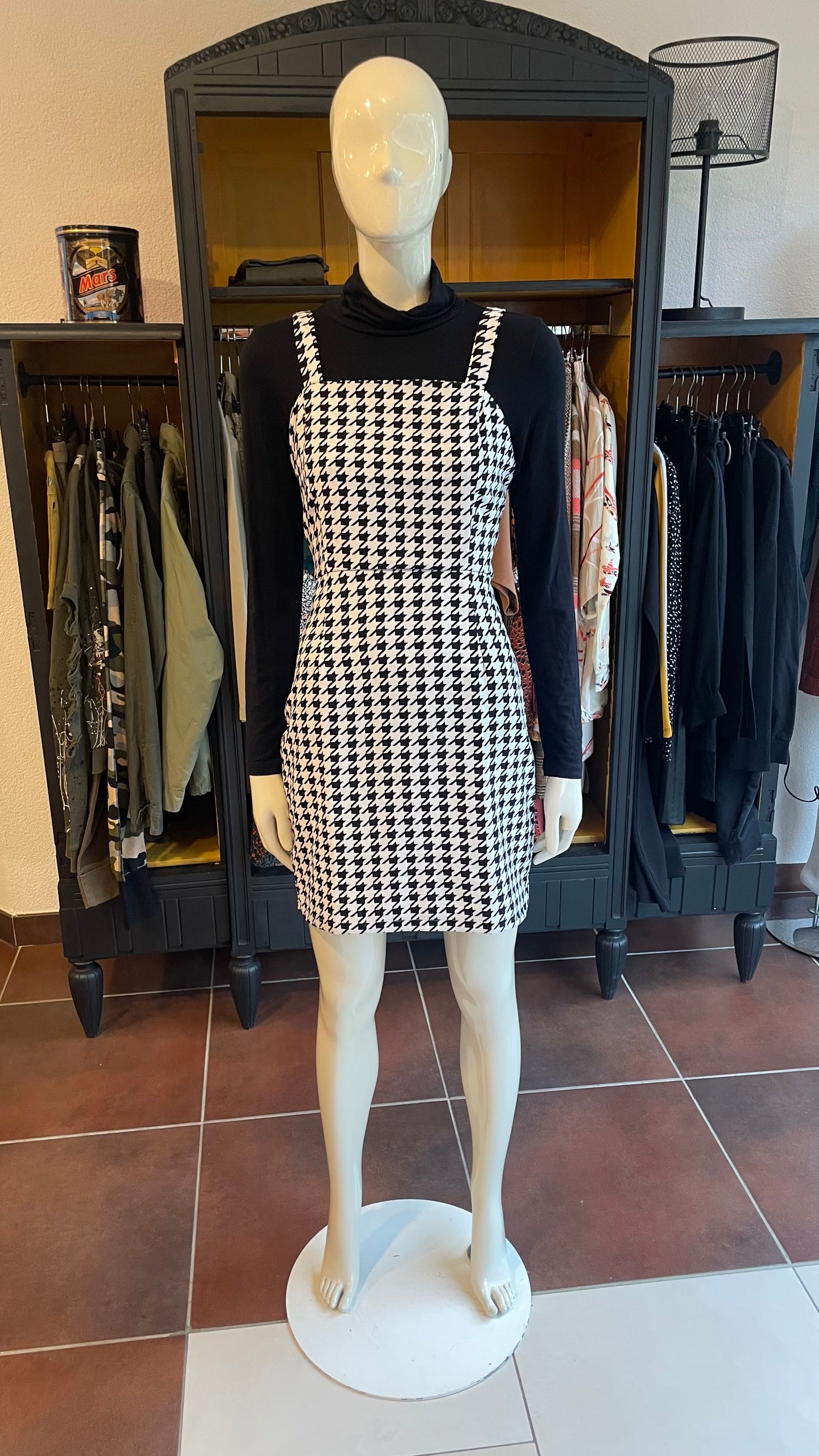 Robe pieds de poules - Shein - S/M