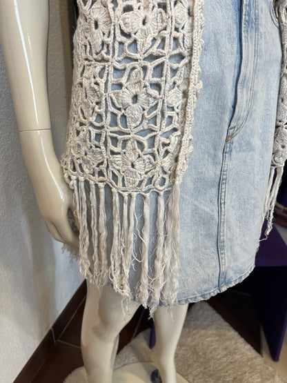 Gilet en crochet - Vintage - TU