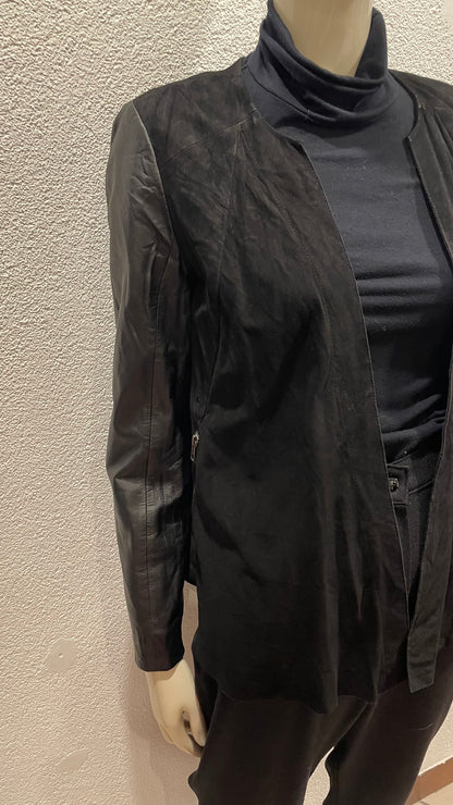 Veste en cuir - NafNaf - 36/S