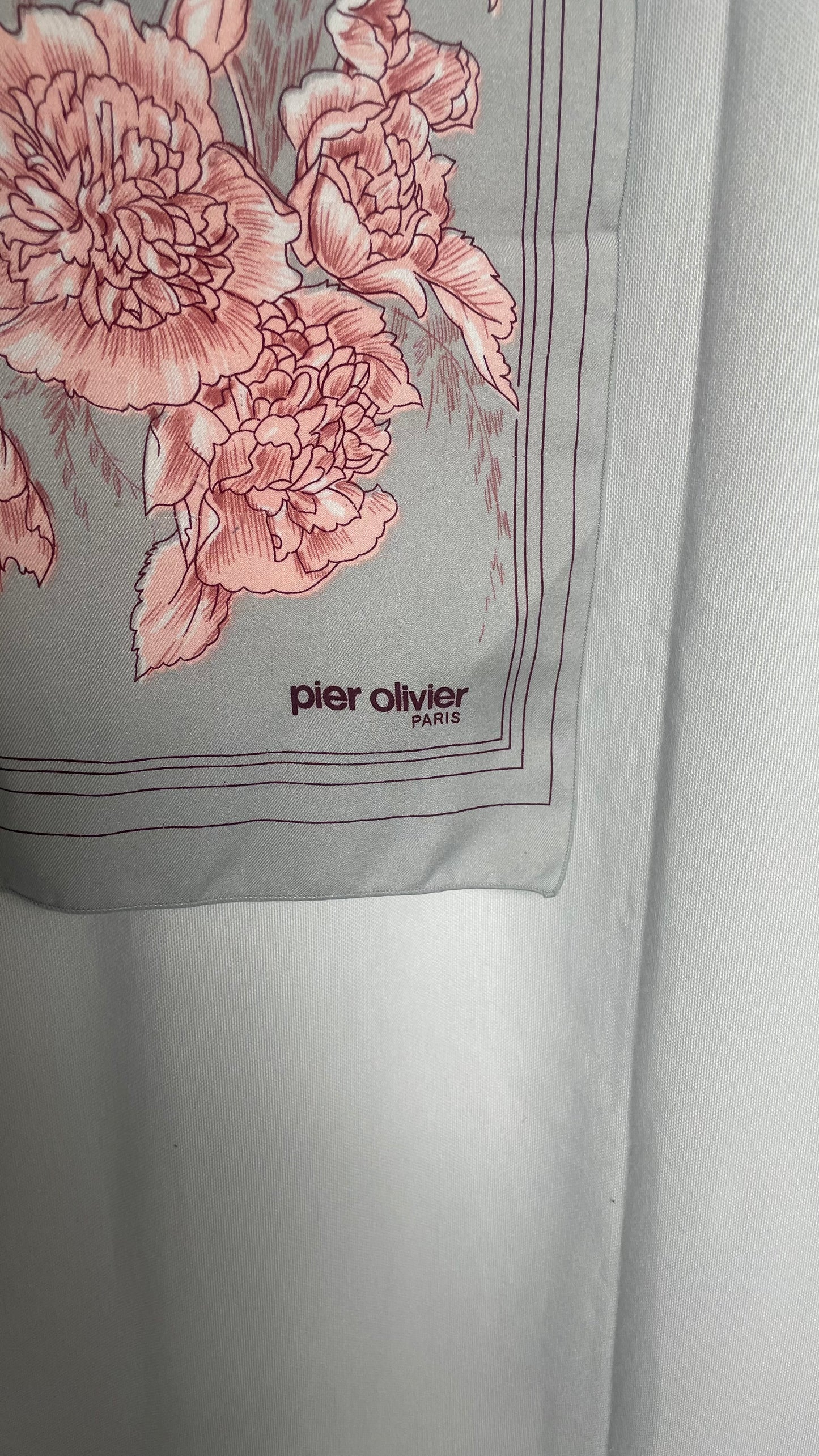 Foulard rectangle, Pier Olivier