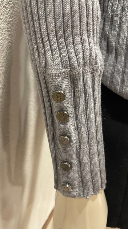 Gilet en maille côtelé - Vintage - S/36