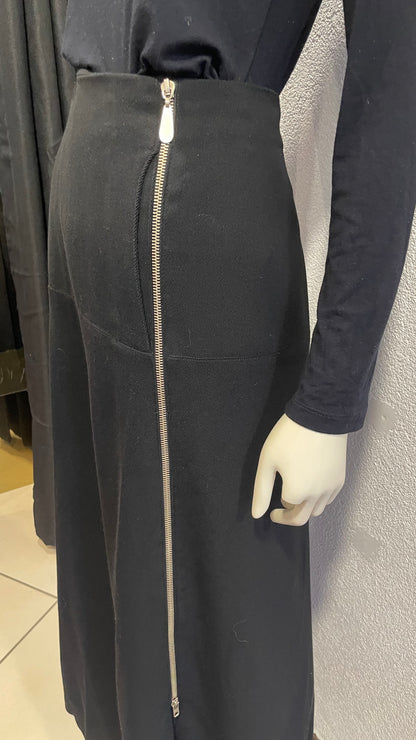 Jupe longue en laine - Claude Montana 90’s - L/40