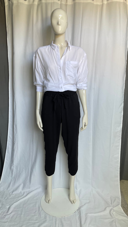 Pantalon de smoking 7/8ème - Zara - 36