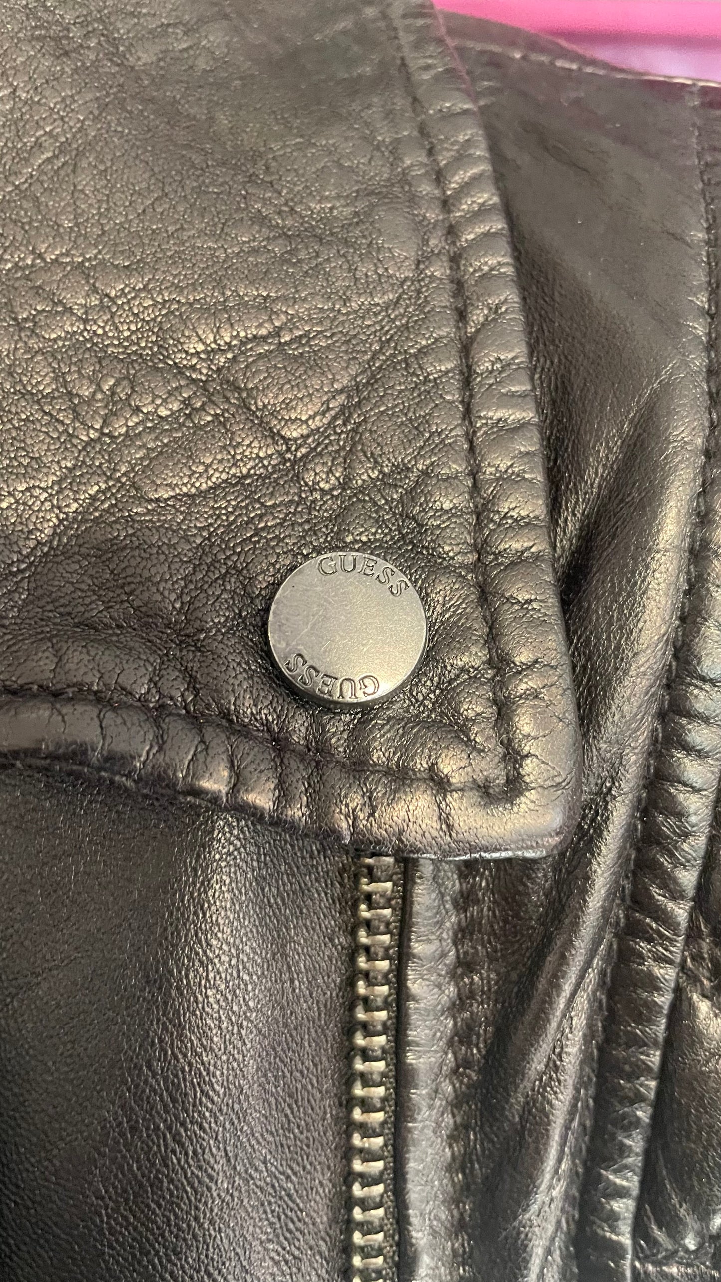 Perfecto en cuir - Guess - M/38