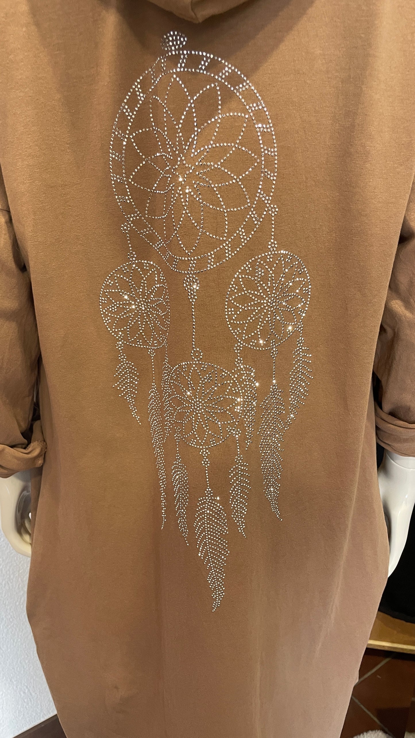 Gilet long bohème - Boutique Indépendante - TU
